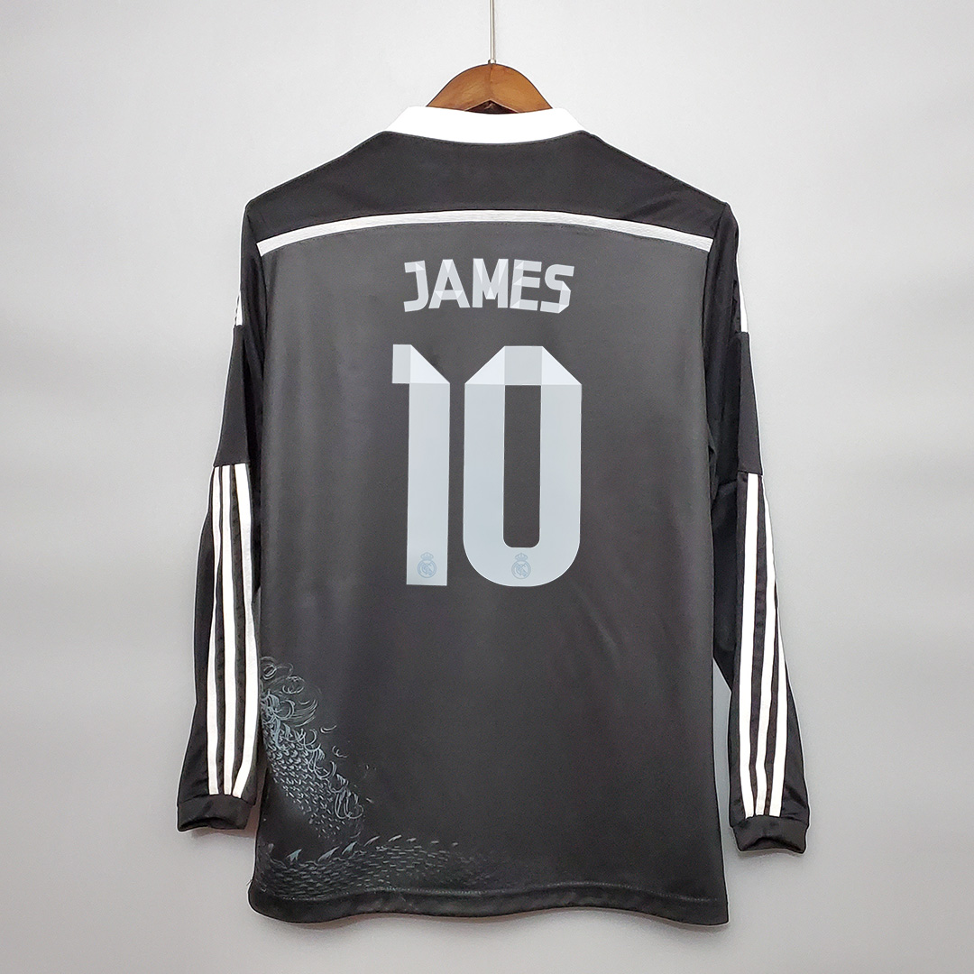 TKH-turbokithub-Retro Real Madrid 14-15 Third Long Sleeve Jersey