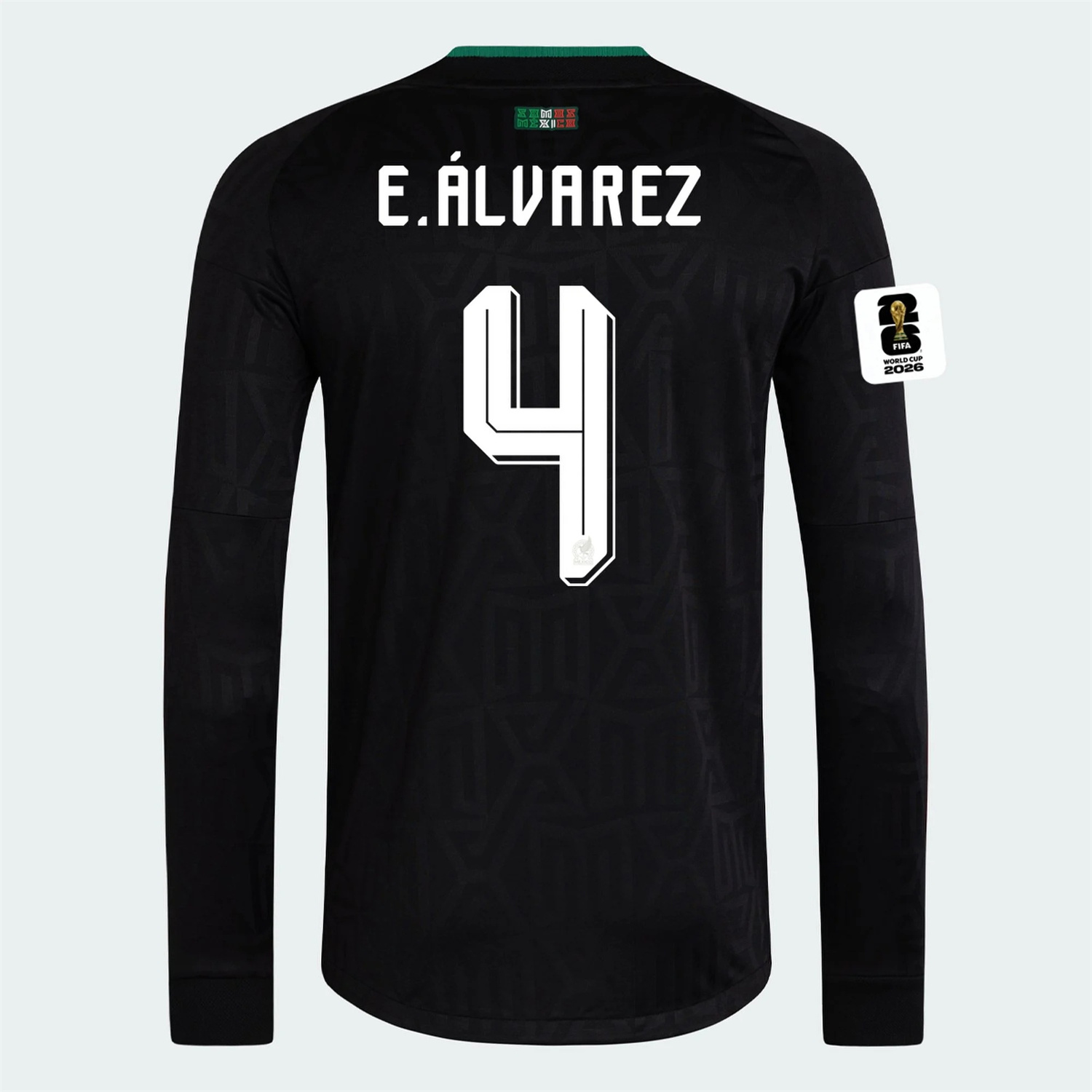 TKH-turbokithub-Mexico 2026 Third Long Sleeves Jersey - Player Version