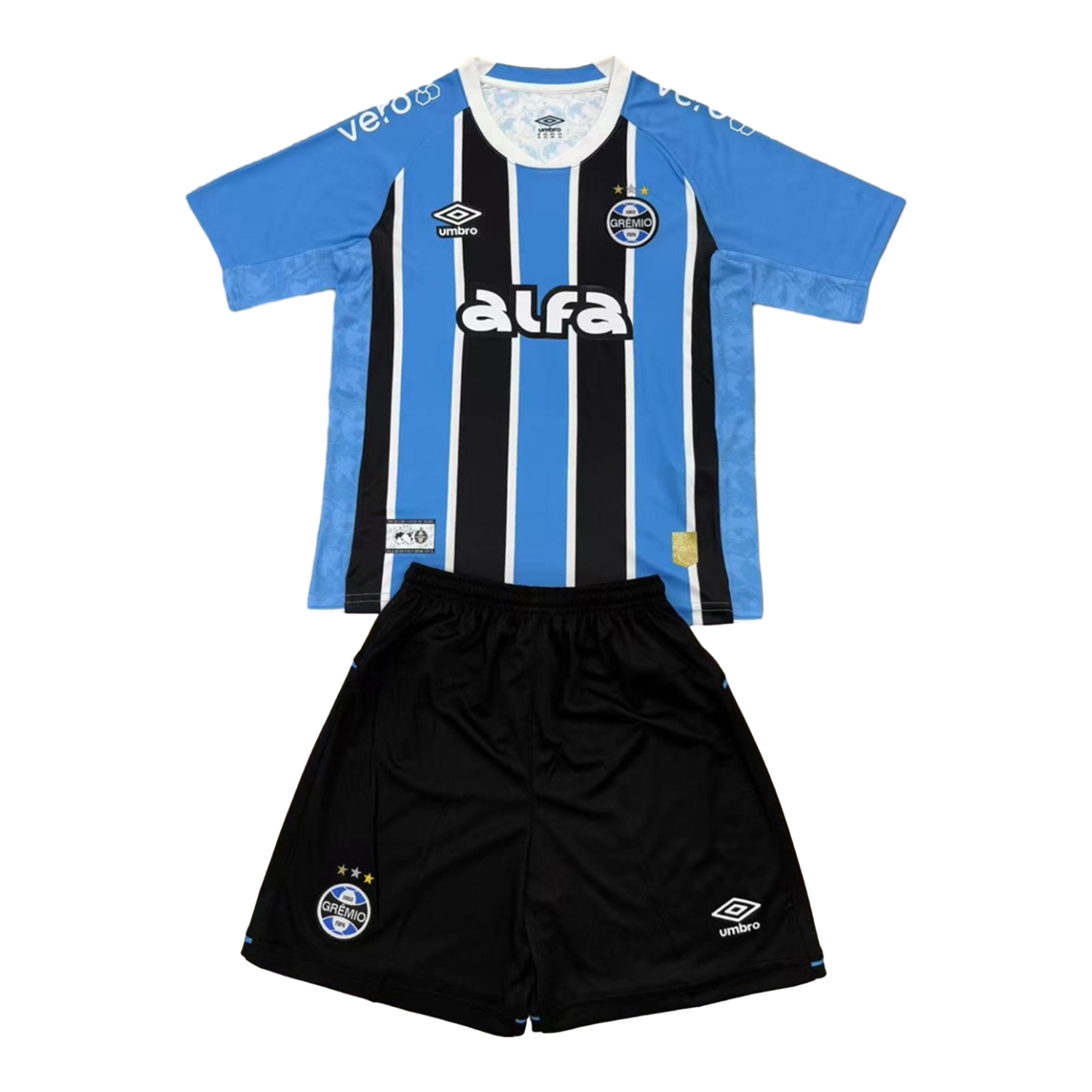 TKH-turbokithub-Gremio 25-26 Home Men's Adult Jersey Set - Fans Version