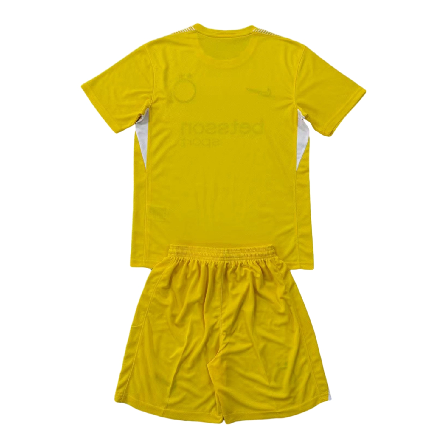 TKH-turbokithub-Inter Milan 25-26 Yellow Goalkeeper Men's Adult Jersey Set - Fans Version