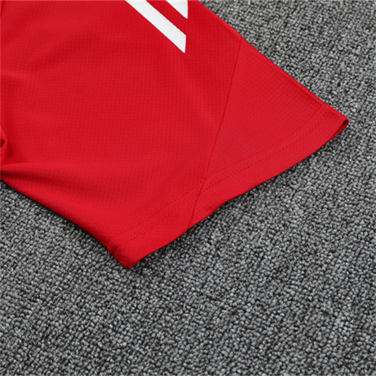 TKH-turbokithub-Manchester United 25-26 Short-Sleeve Training Set - Red Top & Black Shorts