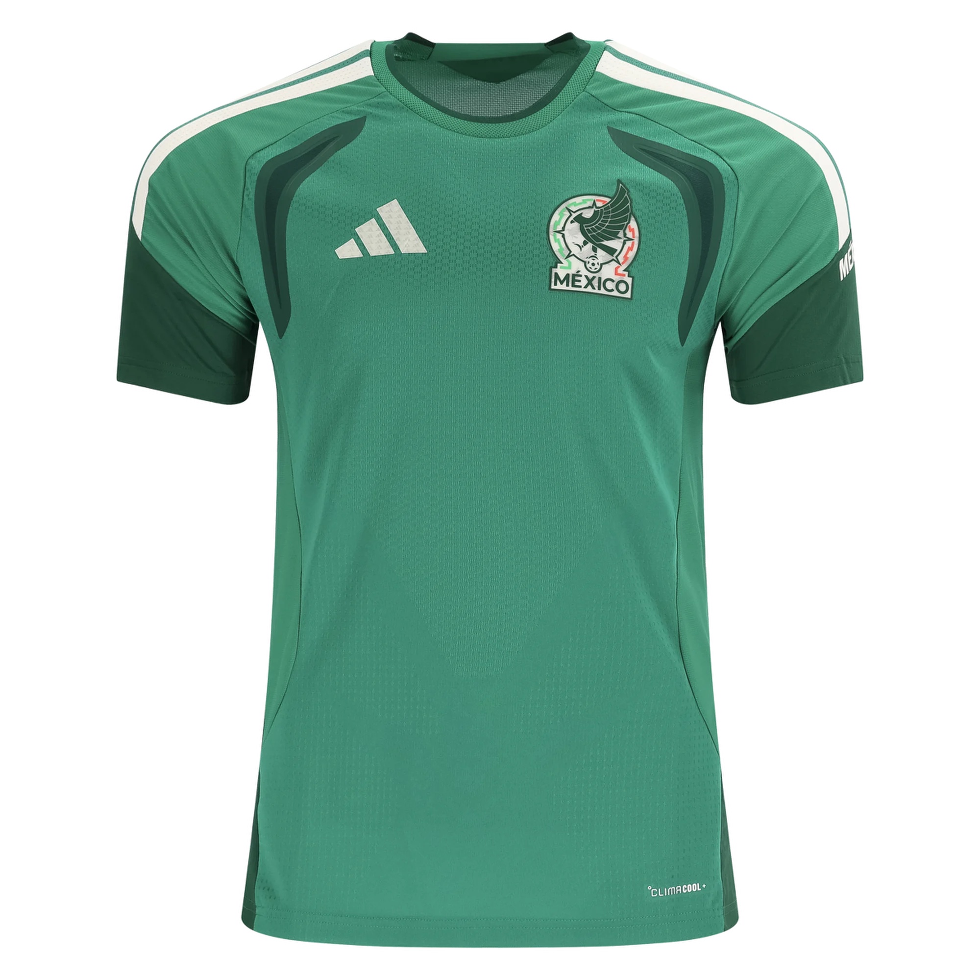 TKH-turbokithub-Mexico 2026 Green Pre-Match Training Jersey - Player Version