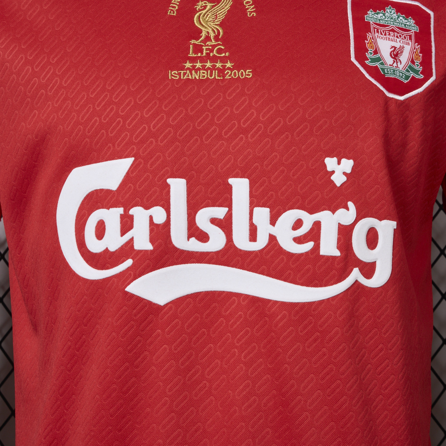 TKH-turbokithub-Liver.pool 25-26 Istanbul 2005 Anniversary Red Jersey - Fans Version