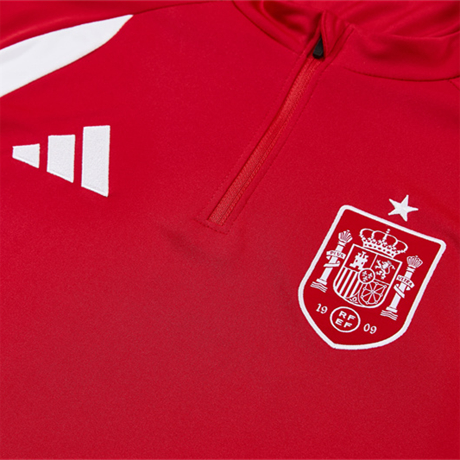 TKH-turbokithub-Spain 2026 Long Sleeve Training Set - Red Top & Black Pants