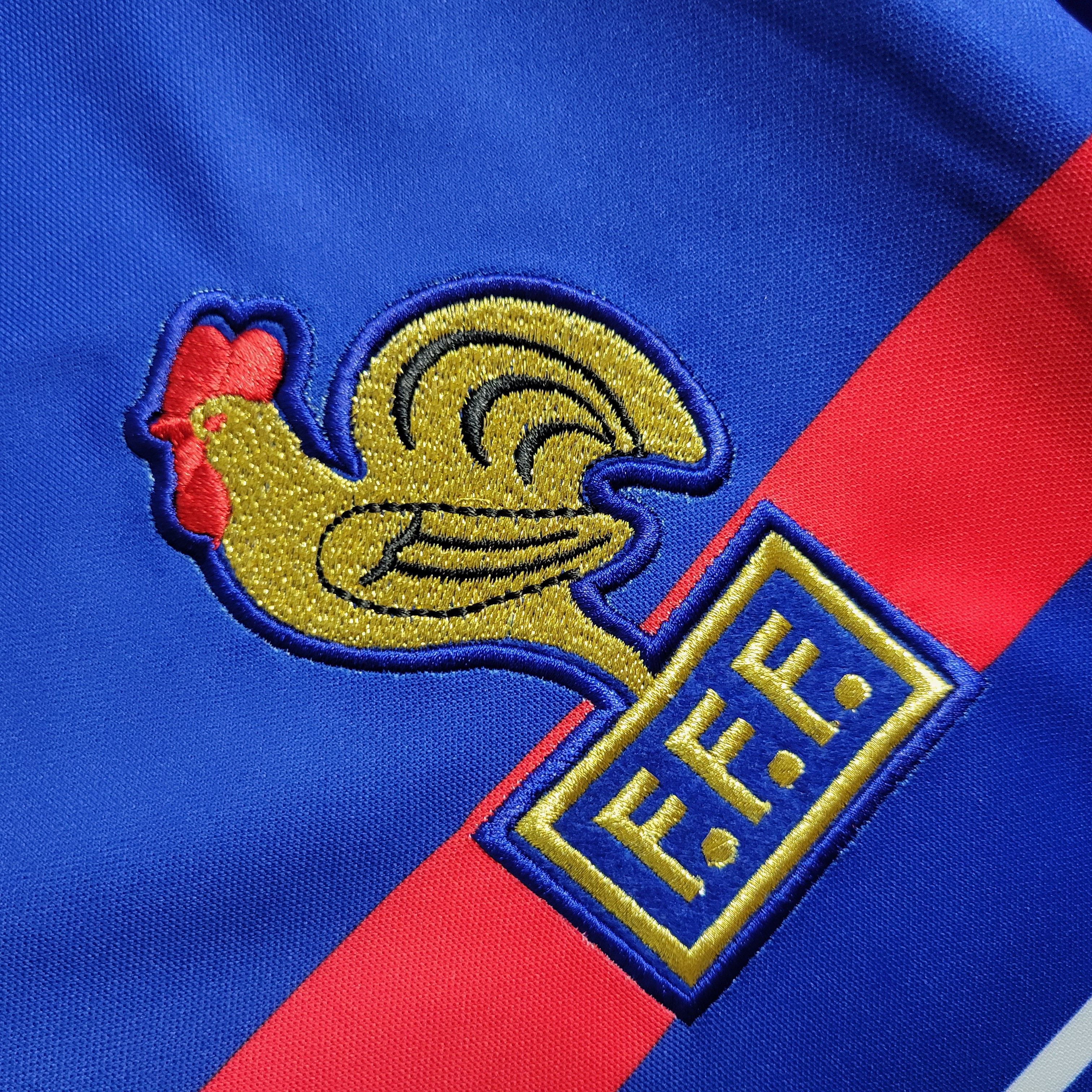 TKH-turbokithub-Retro France 1984 Home Stadium Jersey