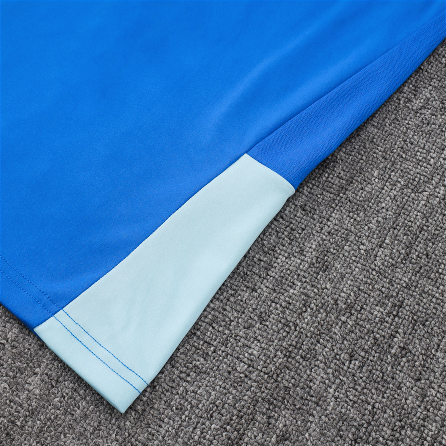 TKH-turbokithub-Cruzeiro 25-26 Vest Training Set - Ocean Blue Vest and Dark Blue Shorts