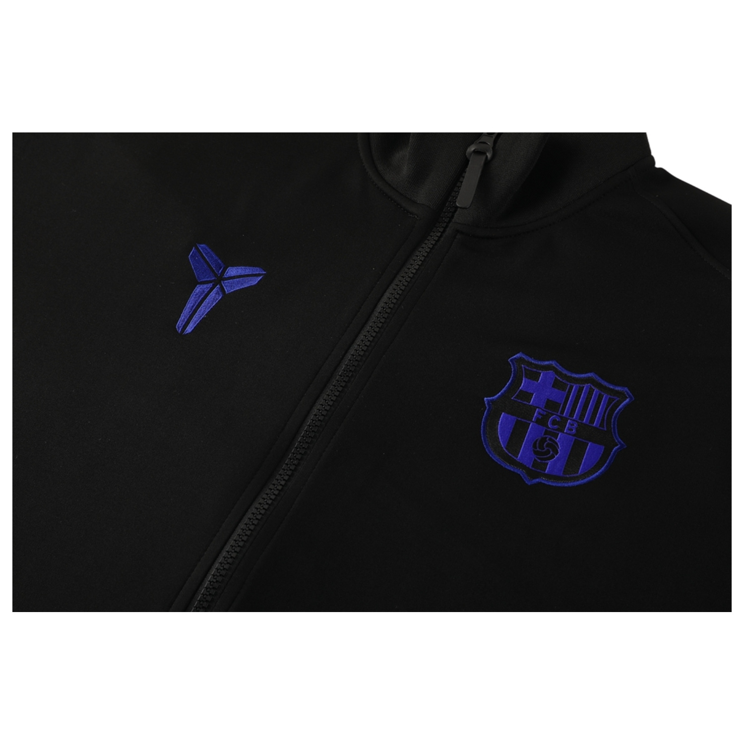 TKH-turbokithub-Barcelona 25-26 Jacket Training Tracksuit - Black top & Black Pants