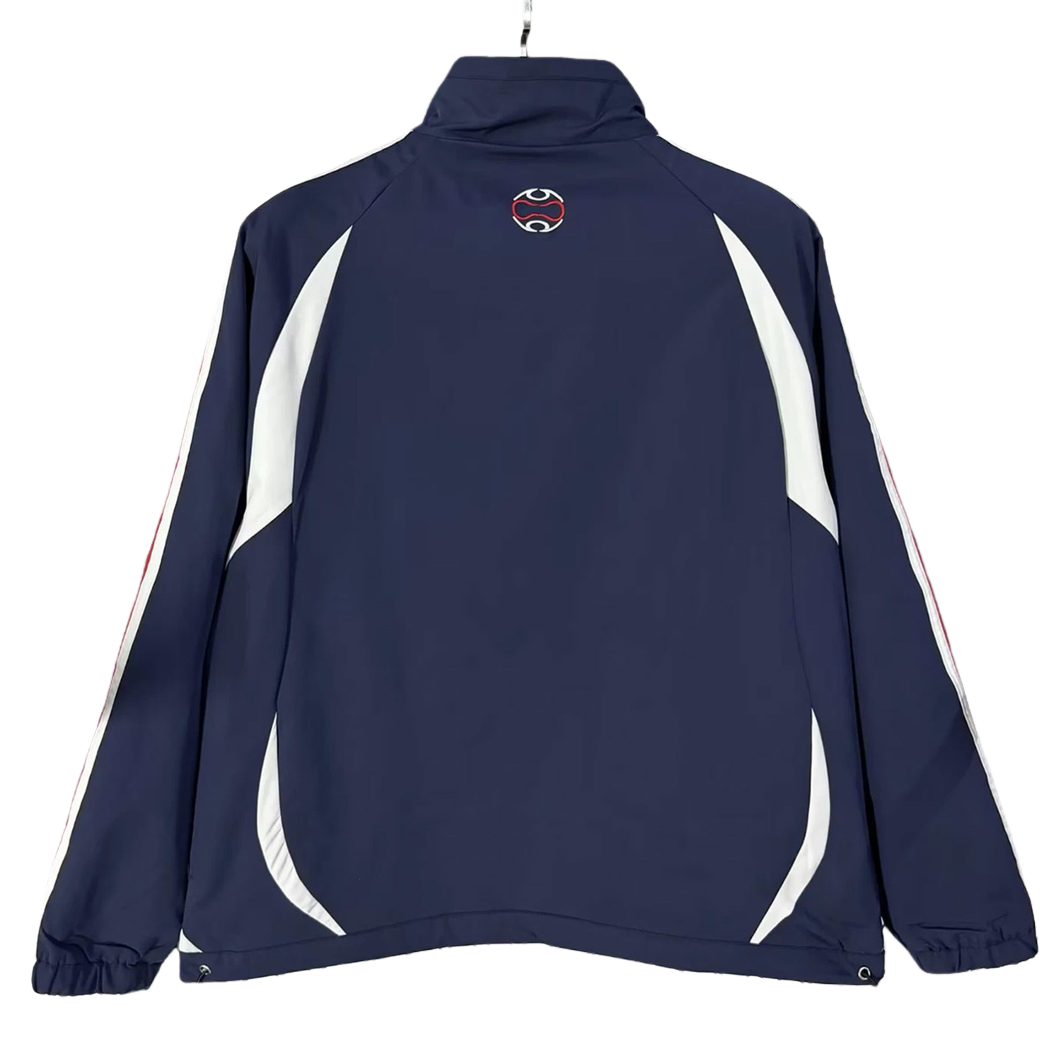 TKH-turbokithub-France 2026 Windbreaker Jacket - Black With White
