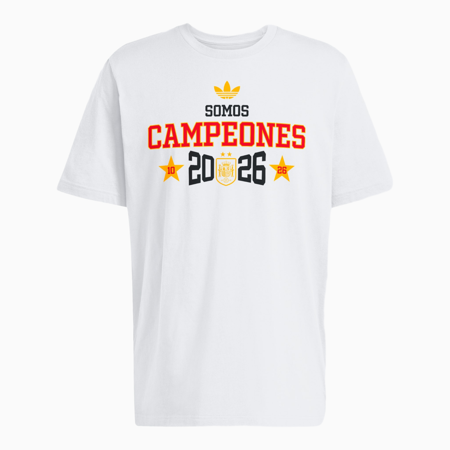 TKH-turbokithub-Spain 2026 World Cup Somos Campeones White T-shirt