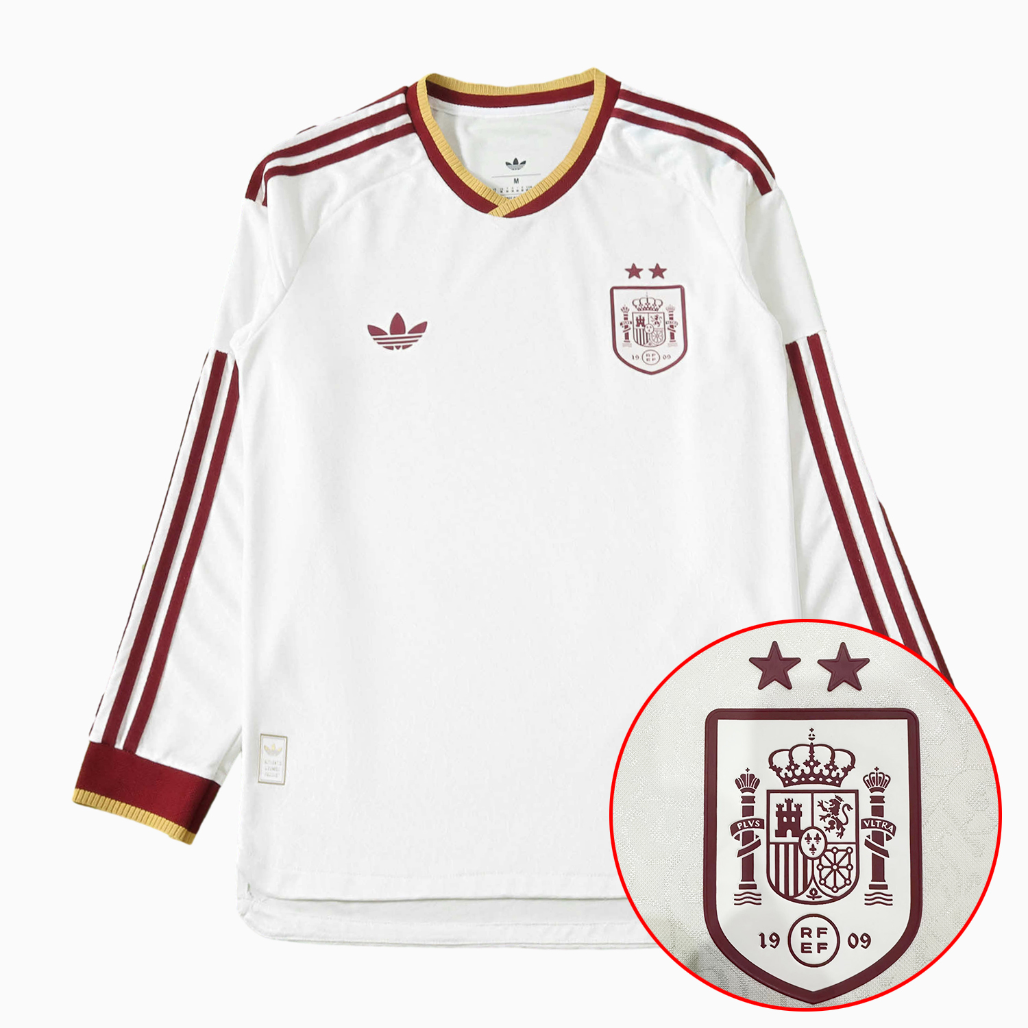 TKH-turbokithub-【Two-Crown Star】Spain 2026 Away Long Sleeves Jersey - Player Version