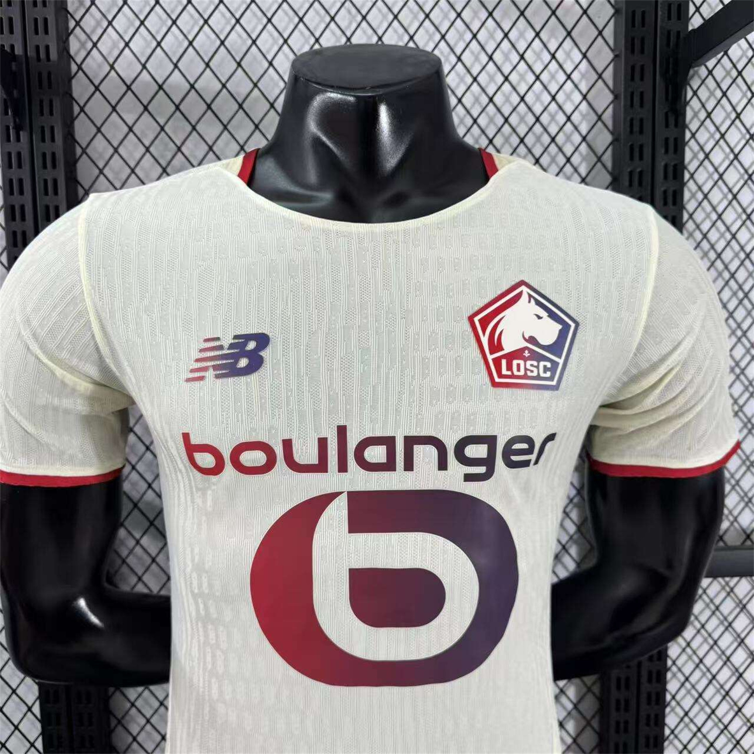 TKH-turbokithub-Lille 25-26 Away White Jersey - Player Version
