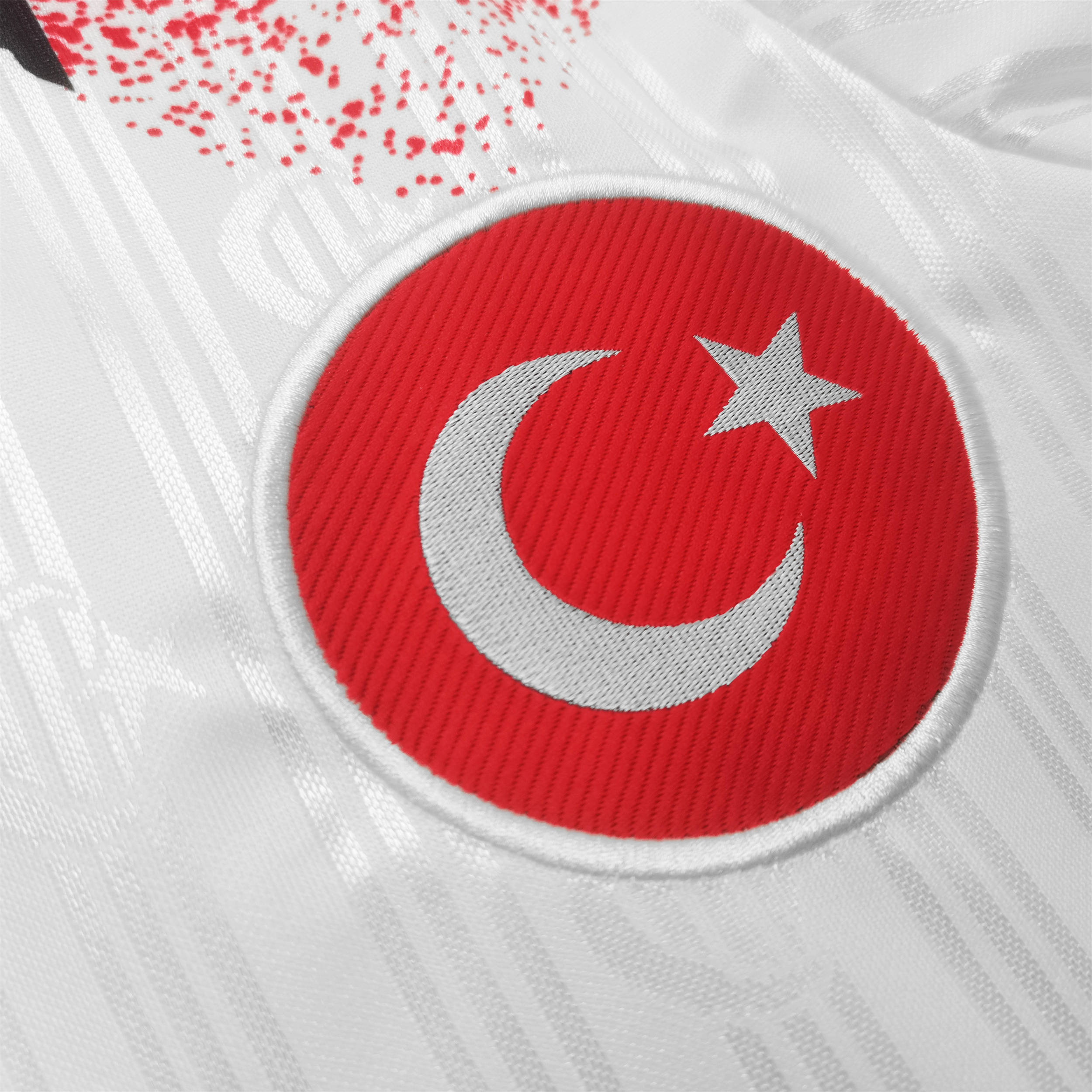 TKH-turbokithub-Retro Turkey 1996 Away Stadium Jersey
