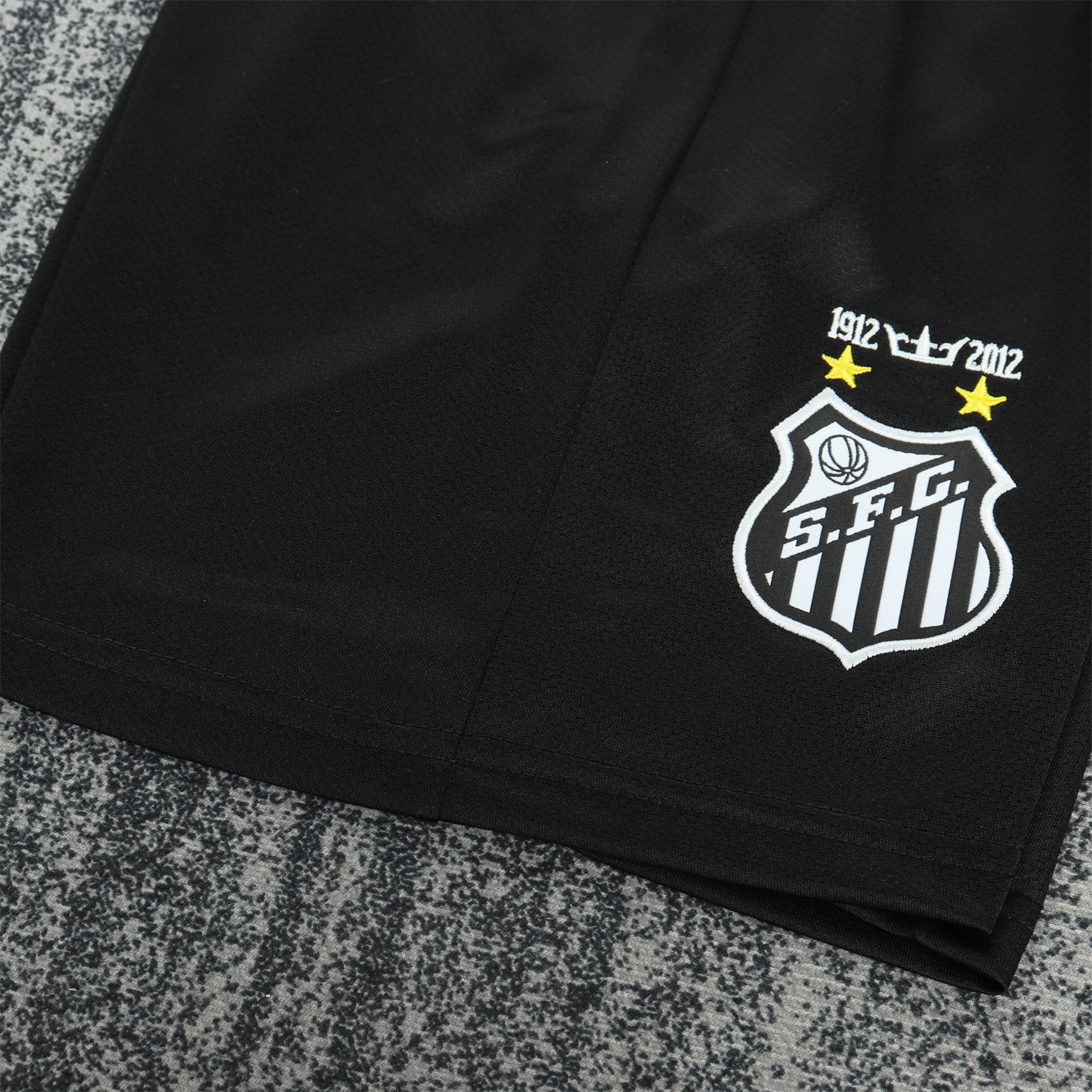 TKH-turbokithub-Retro Santos 2012 Black Special Long Sleeves Kids Kit