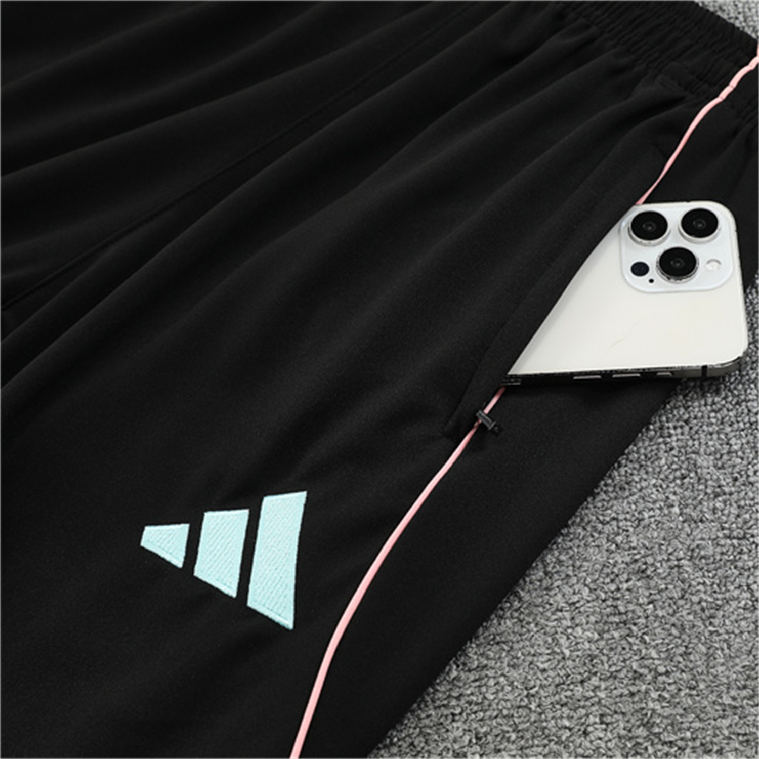 TKH-turbokithub-Juventus 25-26 Long Sleeve Training Set - Black Top and Black Pants