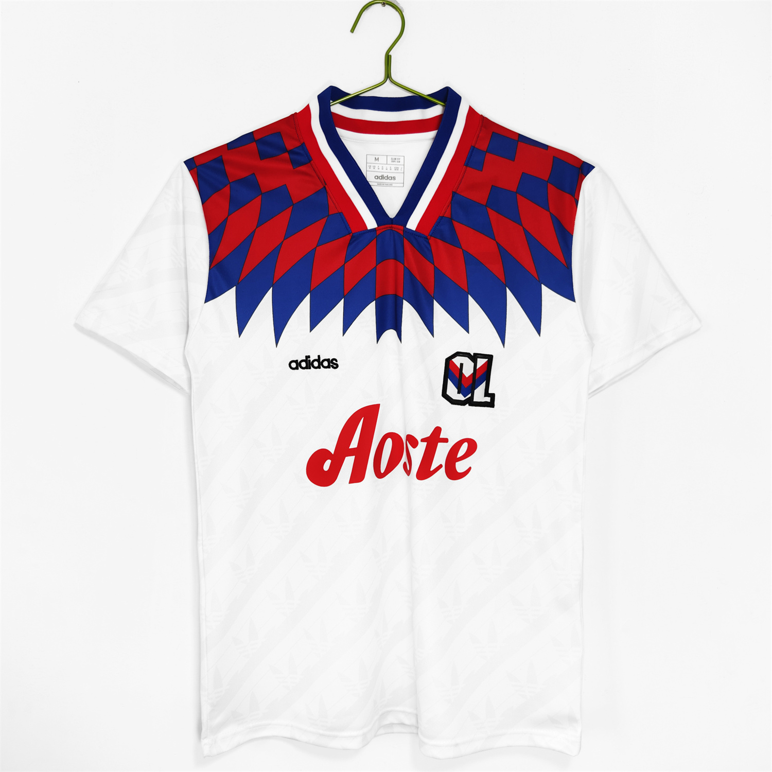 TKH-turbokithub-Retro Lyon 1995-96 Home Jersey