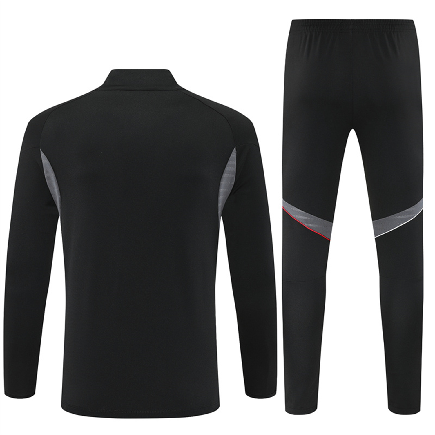 TKH-turbokithub-Ajax 25-26 Long Sleeve Training Set - Black Top and Black Pants