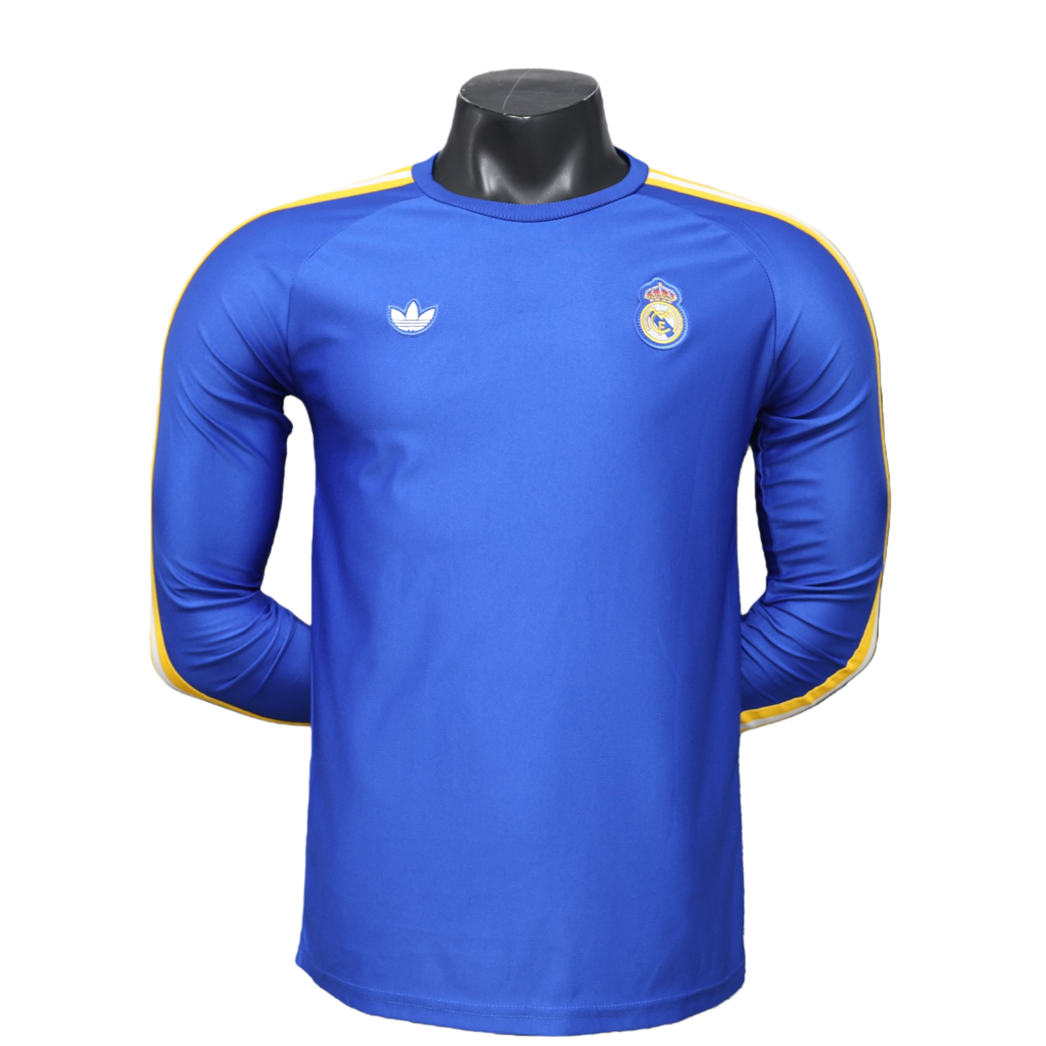 TKH-turbokithub-Real Madrid 26-27 Blue Casual Long Sleeves Jersey - Player Version