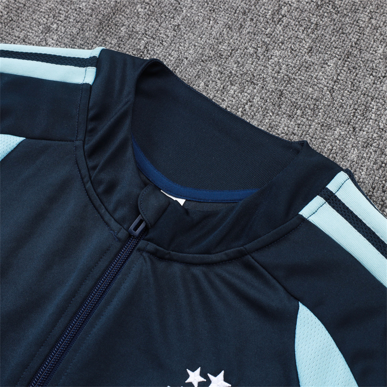 TKH-turbokithub-Argentina 25-26 Windbreaker Training Set - Dark Blue Top and Pants