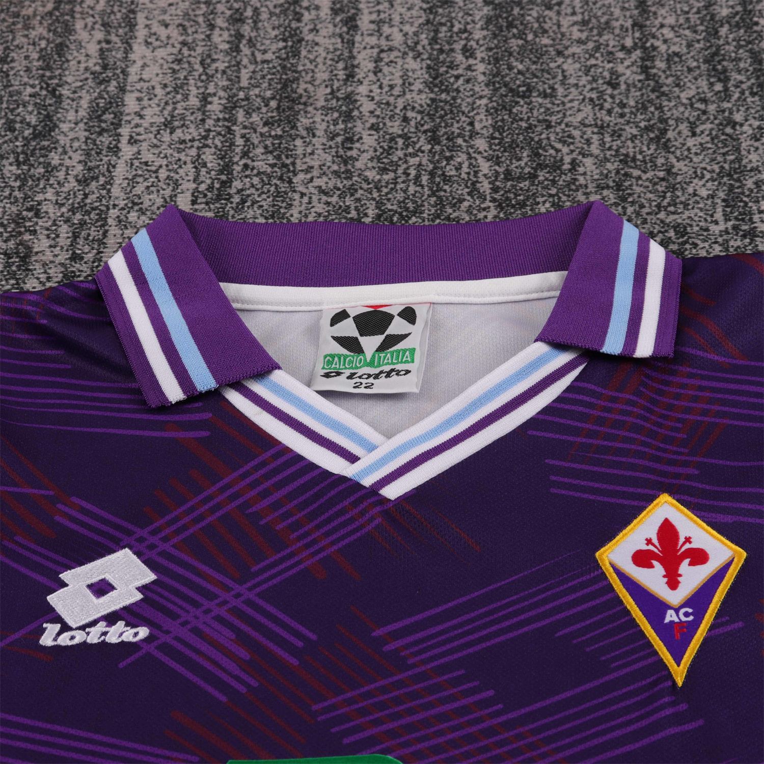 TKH-turbokithub-Retro Fiorentina 1992-93 Home Kids Kit