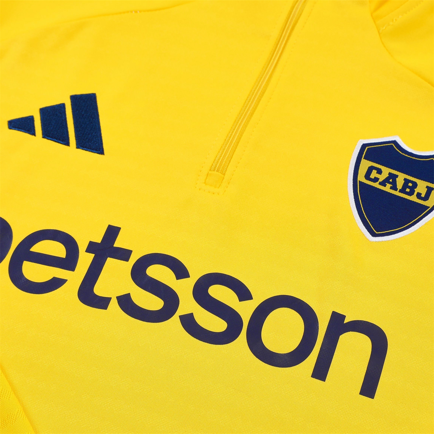 TKH-turbokithub-Boca Juniors 25-26 Long Sleeves Training Set - Yellow Top & Royal Blue Pants