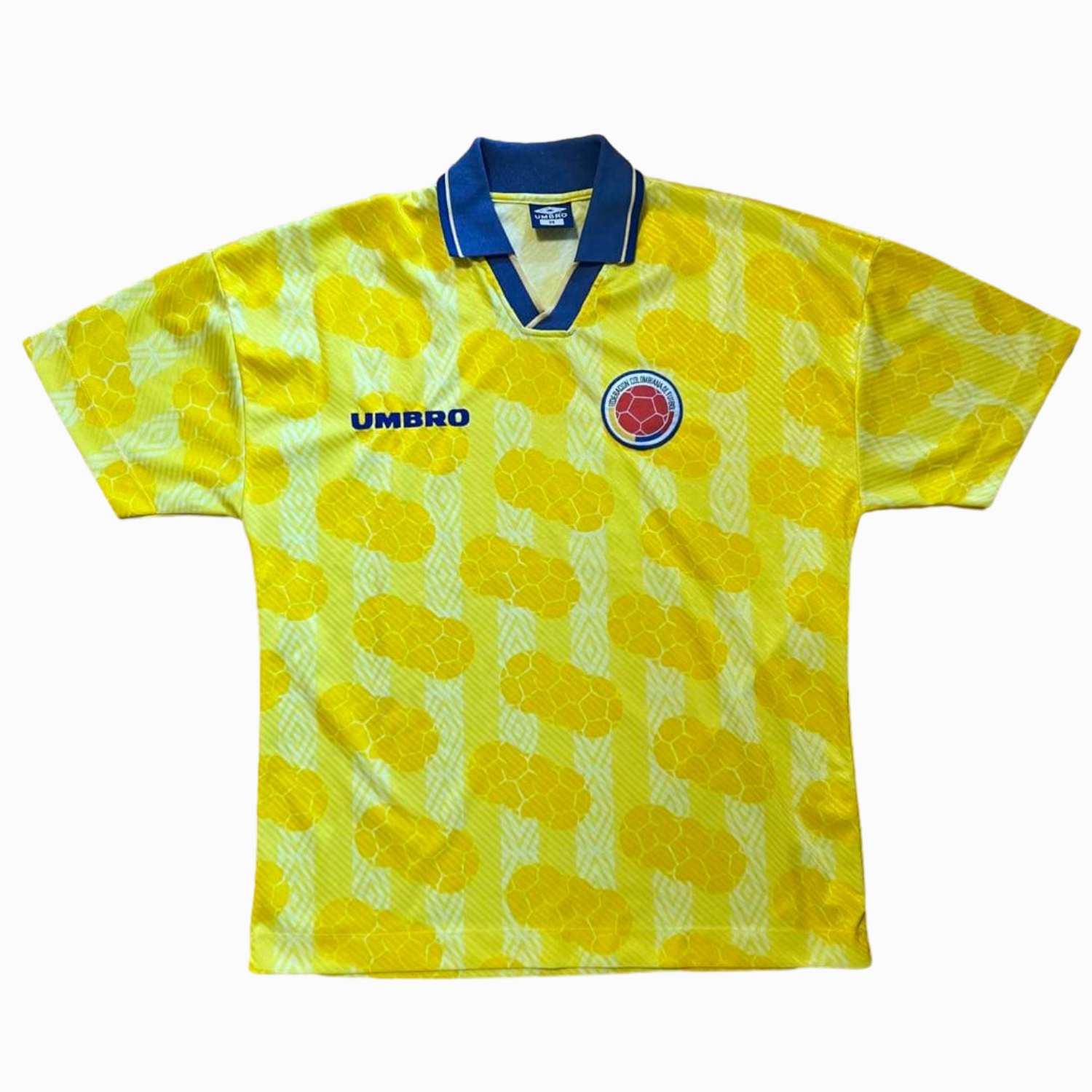 TKH-turbokithub-Retro Colombia 1994 Home Jersey