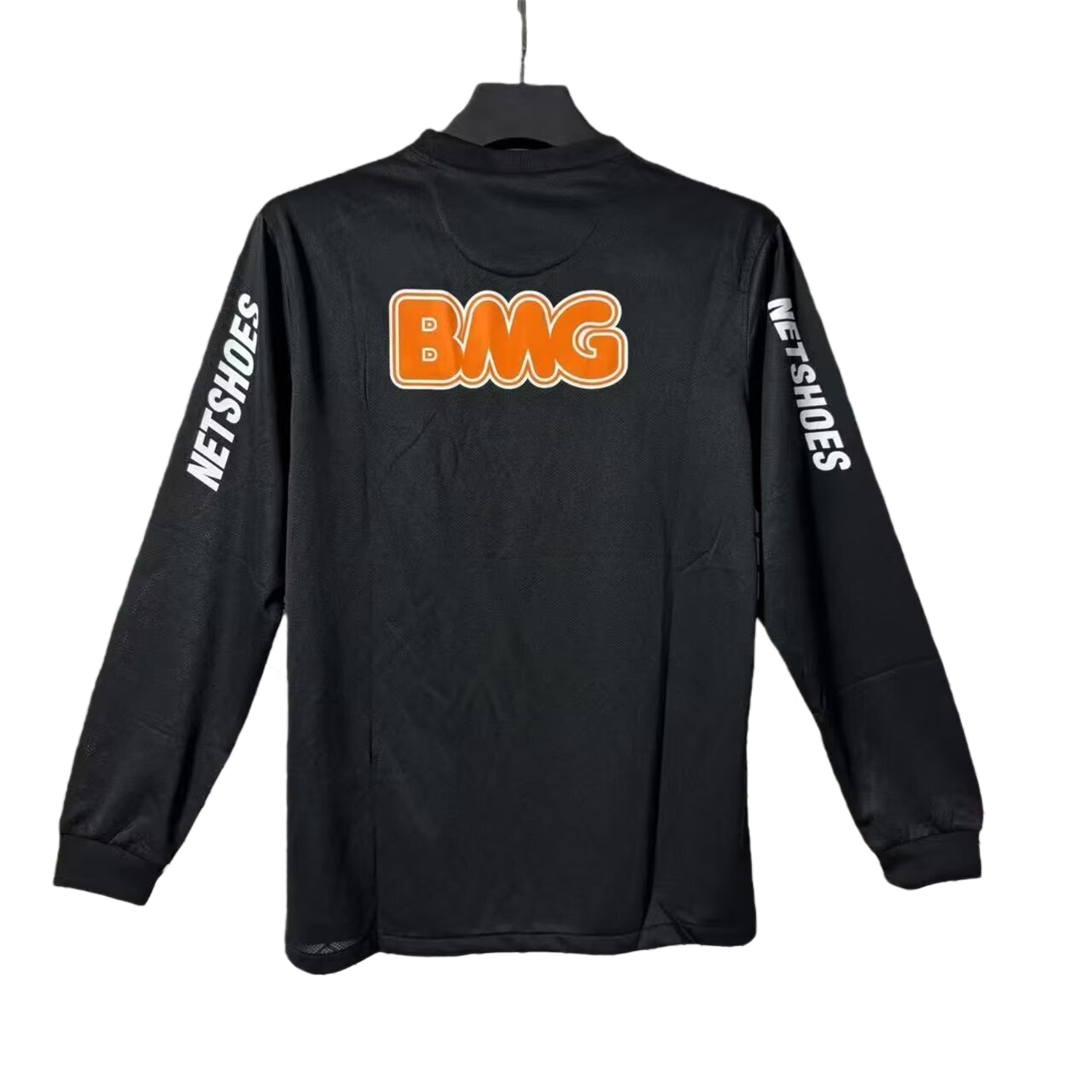TKH-turbokithub-Retro Santos 2011-12 Black Long Sleeves Jersey