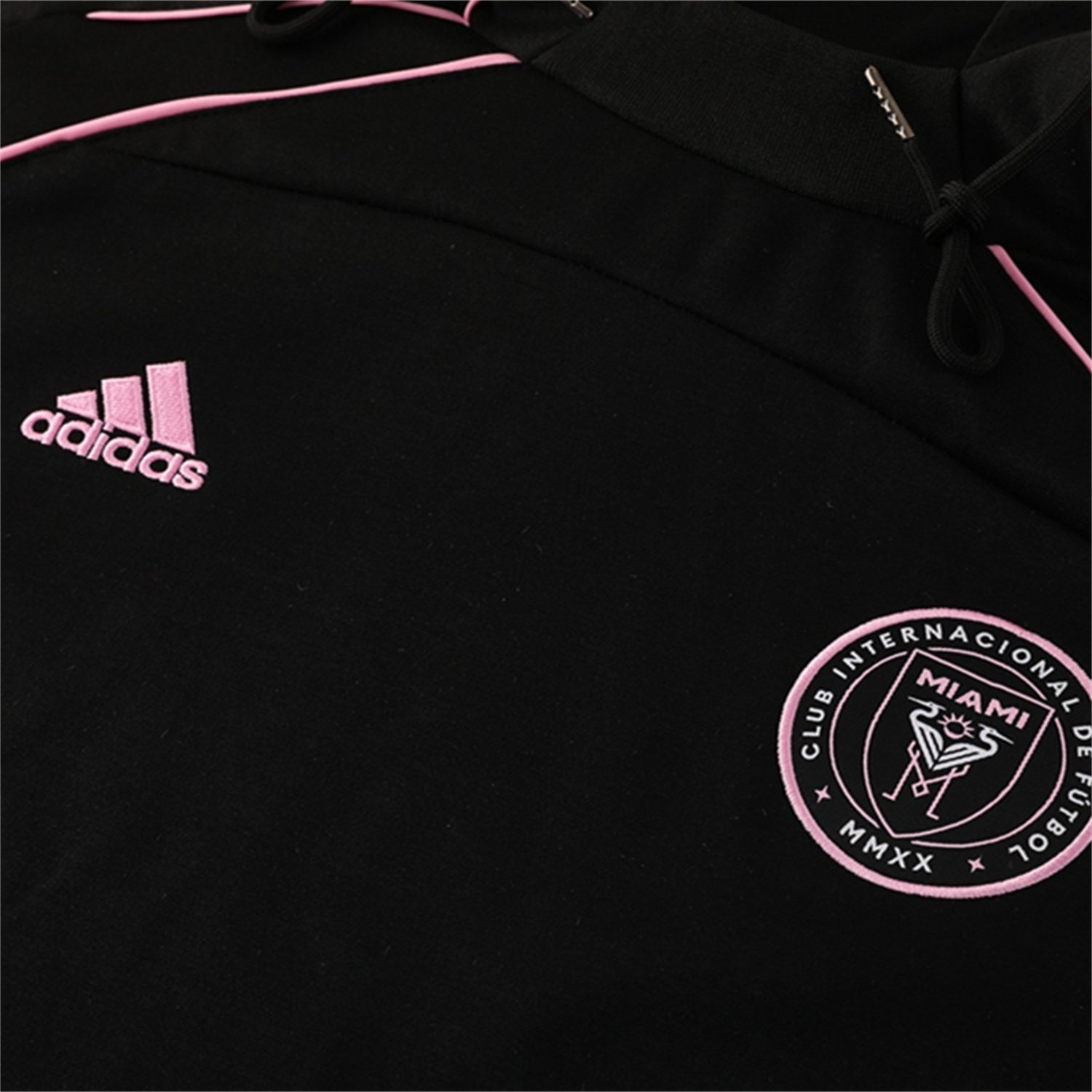TKH-turbokithub-INT M.A.M 25-26 Long Sleeves Training Hoodie Set - Black Hoodie + Pants