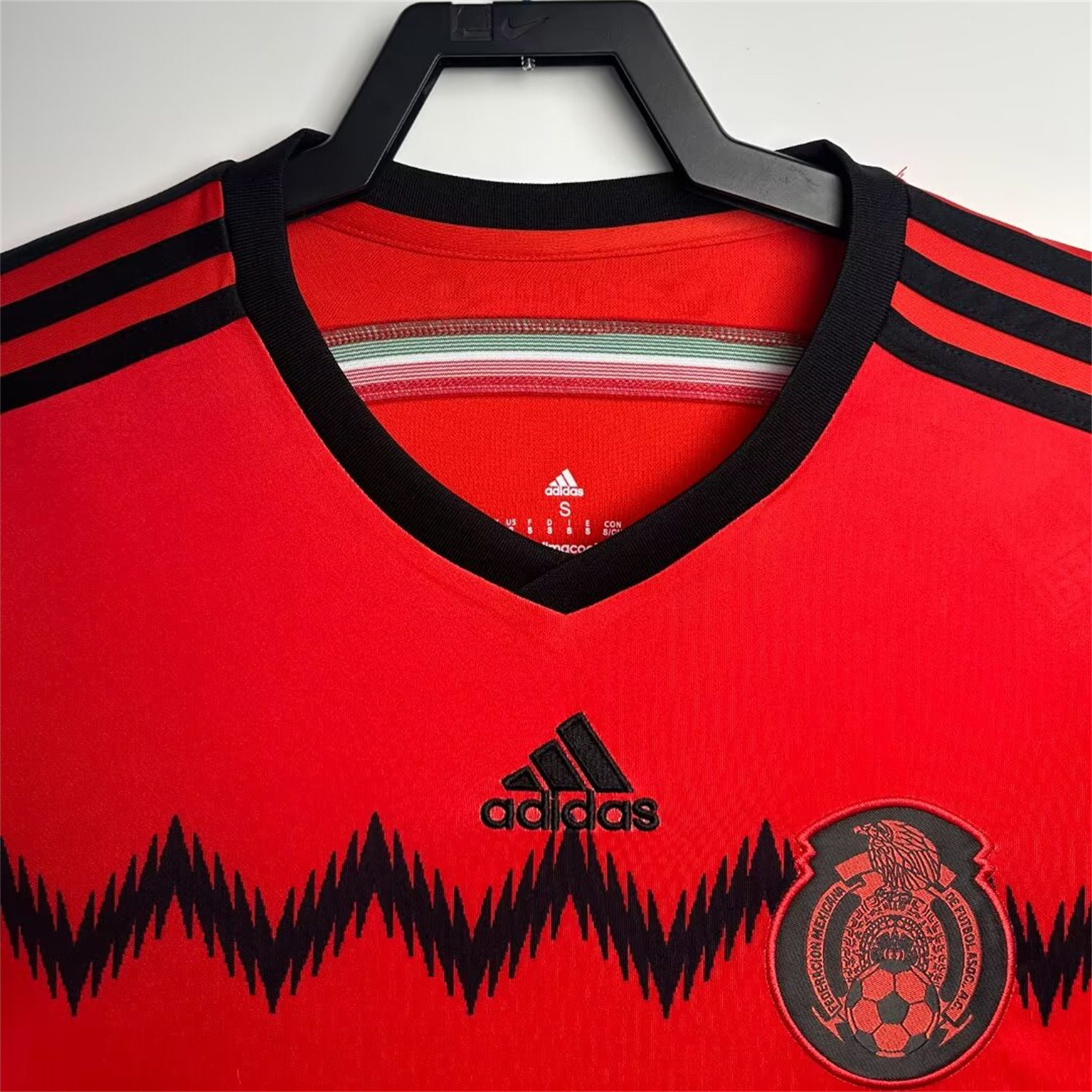 TKH-turbokithub-Retro Mexico 2014 Away Red Jersey
