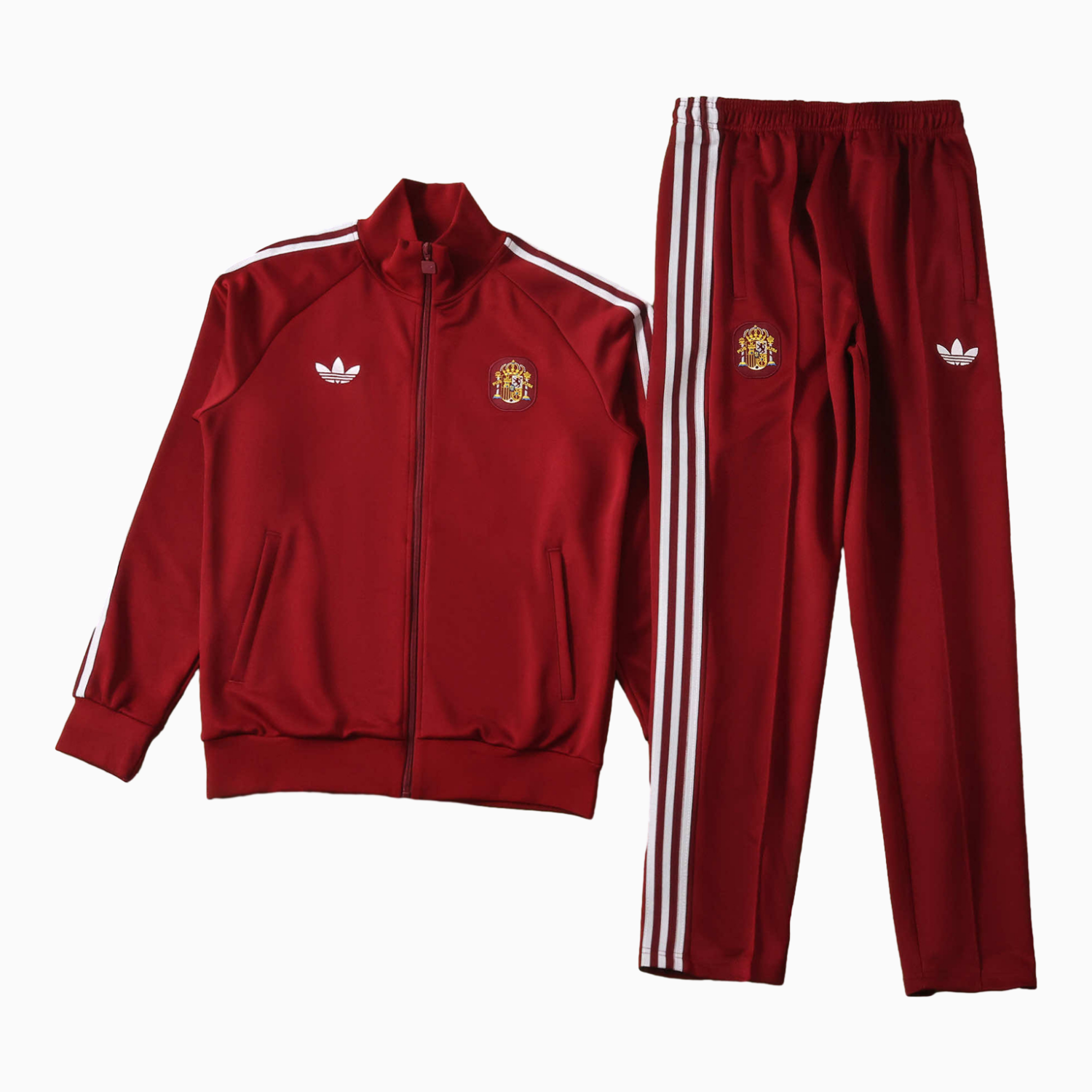 TKH-turbokithub-Spain 2026 World Cup Jacket Training Tracksuit - Red Top & Pants
