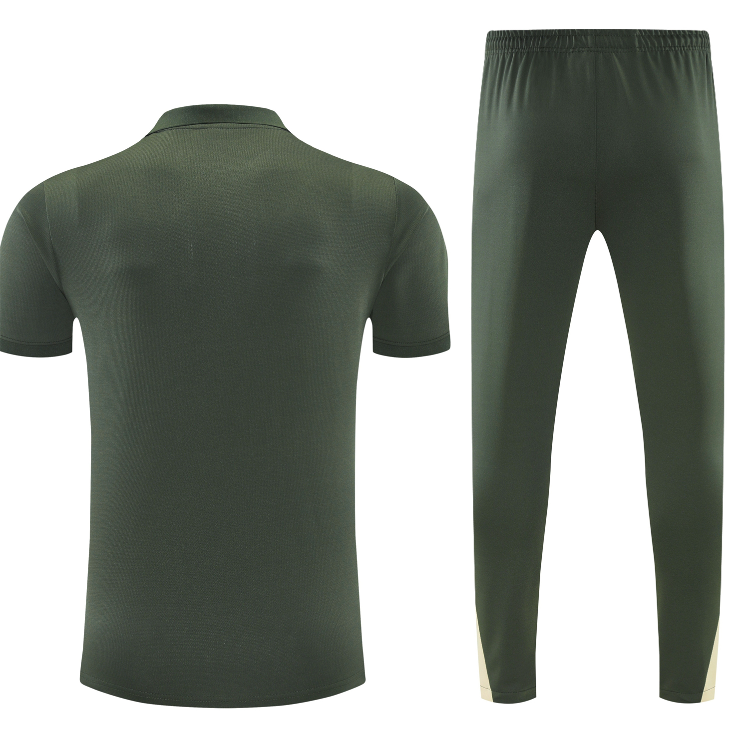 TKH-turbokithub-C.H.E.L.S.E.A 25-26 POLO Short-Sleeve Training Set - Dark Green Top and Pants