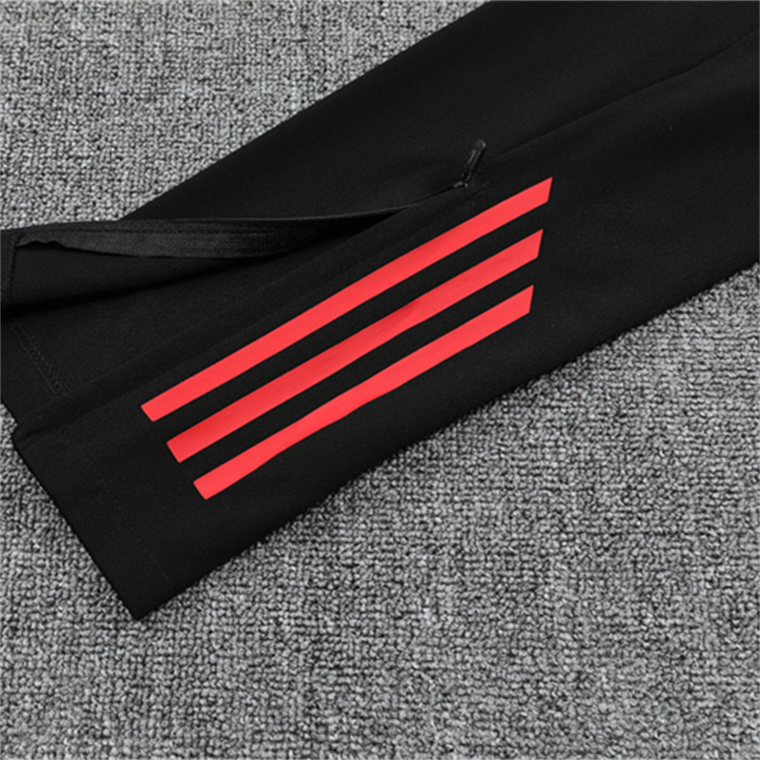 TKH-turbokithub-Manchester United 25-26 Long Sleeves Training Set - Red-Black Top & Black Pants