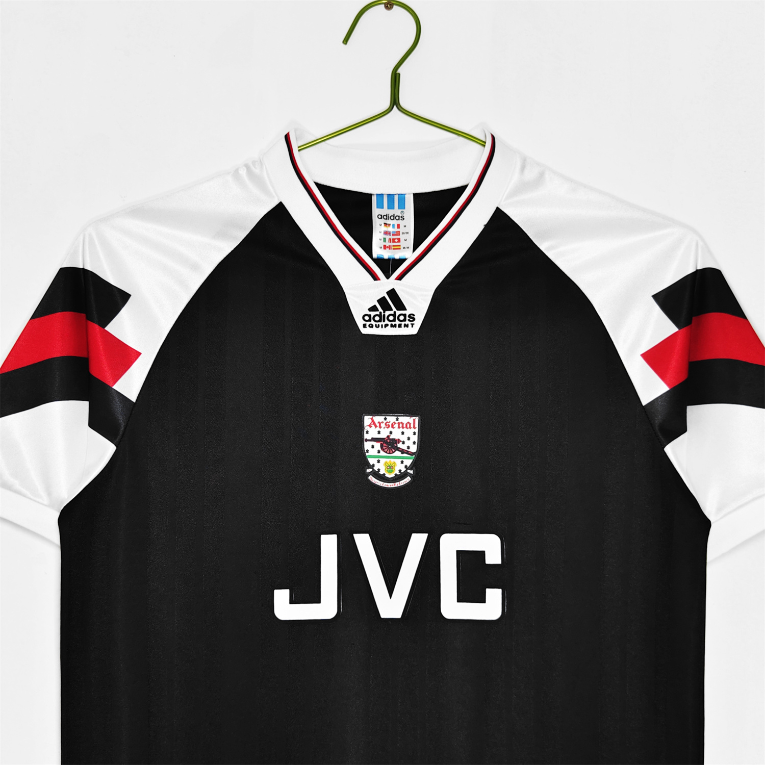 TKH-turbokithub-Retro Arsenal 92-94 Black Special Jersey