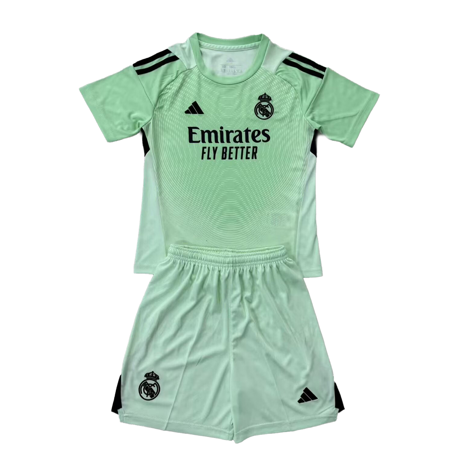 TKH-turbokithub-Real Madrid 25-26 Goalkeeper Light Green Men's Adult Jersey Set - Fans Version