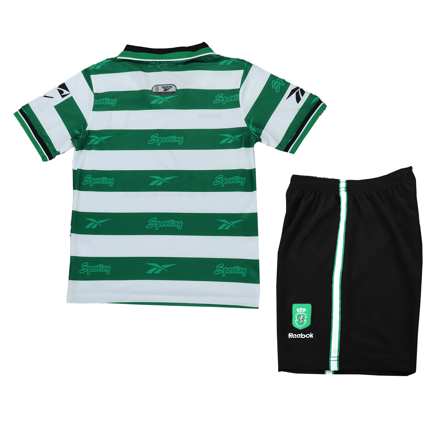 TKH-turbokithub-Retro Sporting CP 1999-00 Home Kids Kit