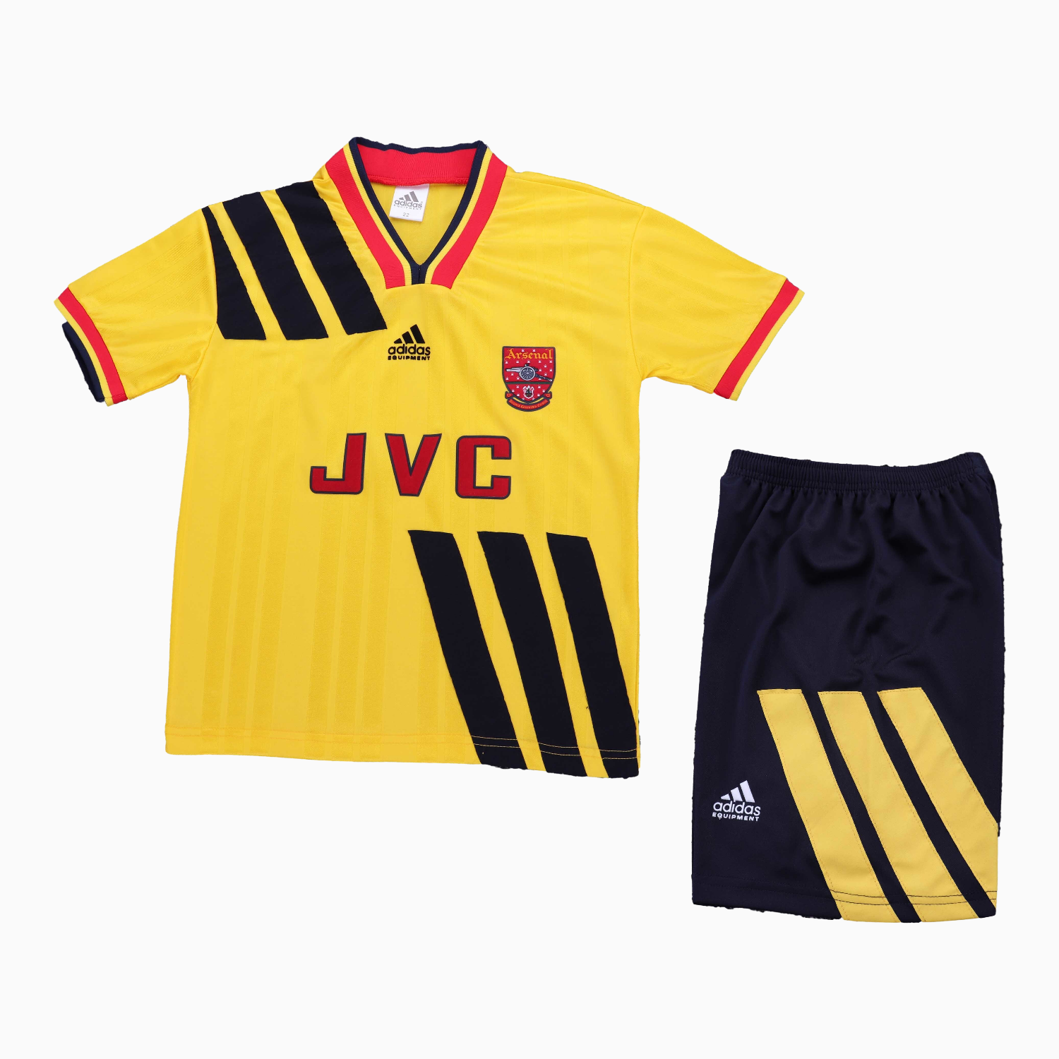 TKH-turbokithub-Retro Arsenal 1993-94 Away Kids Kit