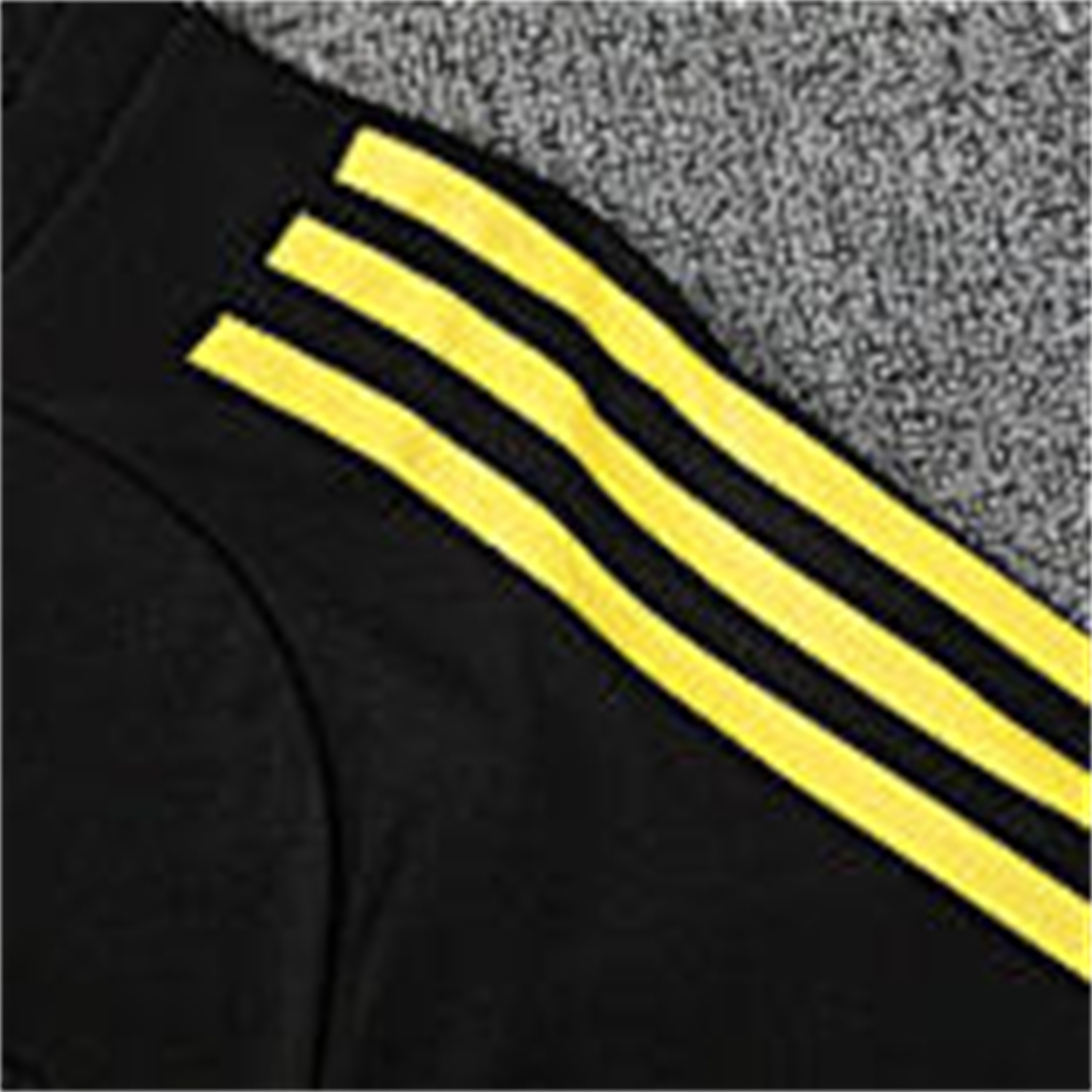 TKH-turbokithub-Manchester United 25-26 Short-Sleeve Training Set - Yellow Lines Black Top & Black Shorts