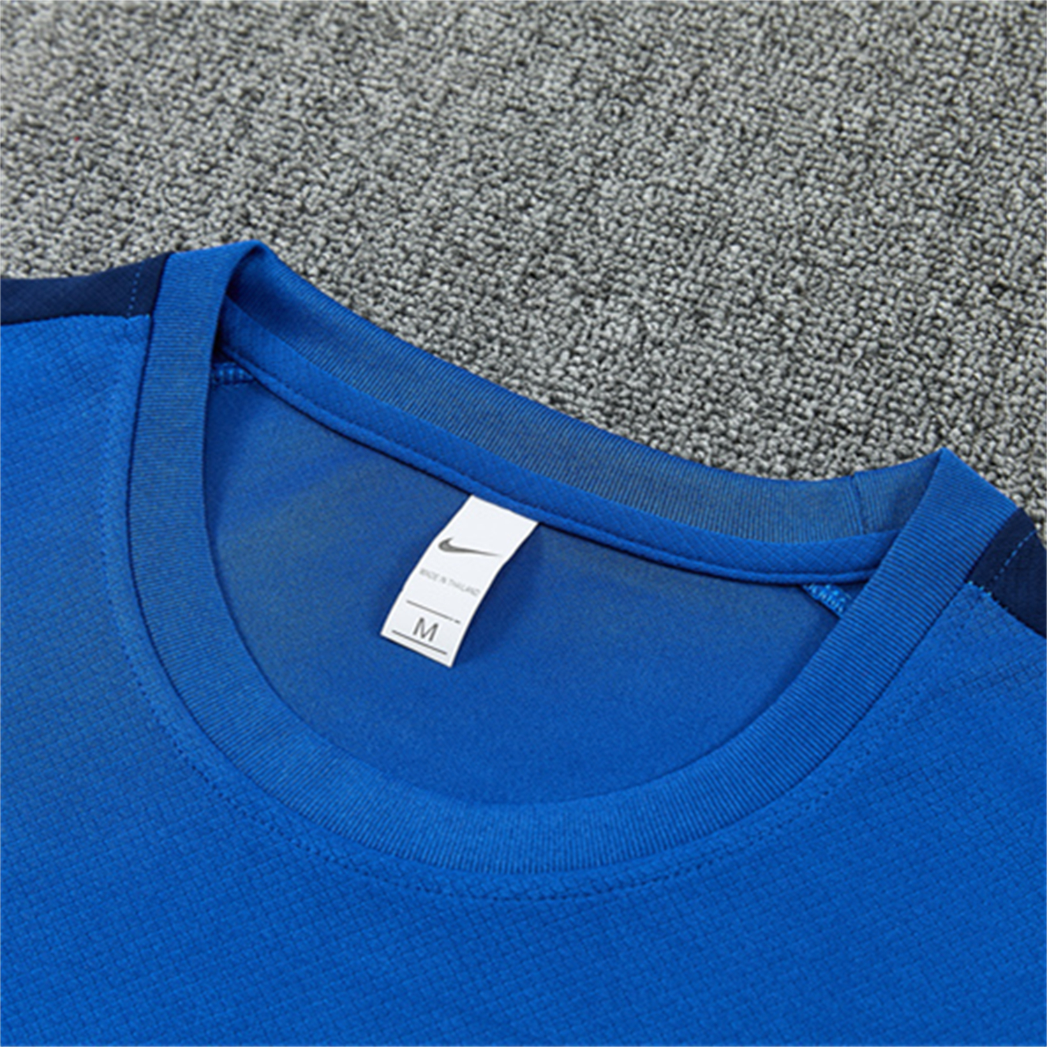 TKH-turbokithub-France 2026 Short-Sleeve Training Set - Blue Top & Shorts