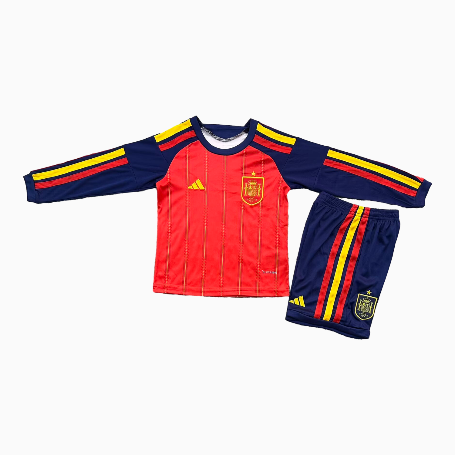 TKH-turbokithub-Spain 2026 Home Long Sleeves Kids Kit