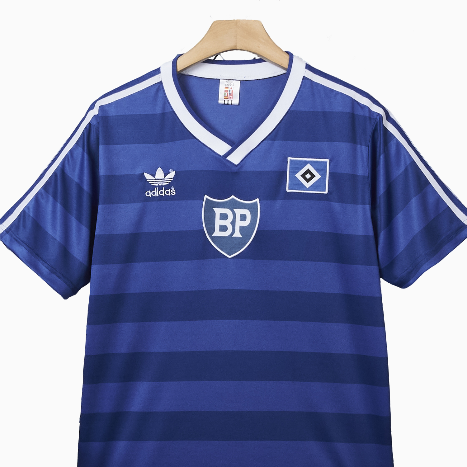 TKH-turbokithub-Retro Hamburger SV 1986-87 Away Blue Jersey