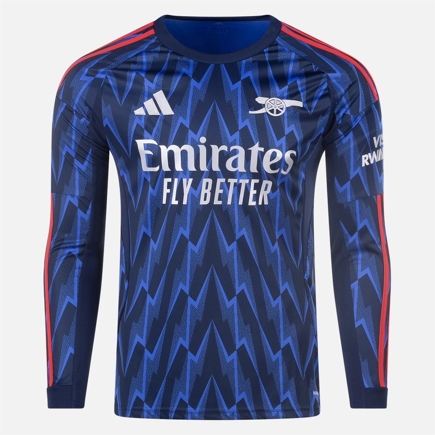 TKH-turbokithub-Arsenal 25-26 Away Blue Long Sleeves Jersey - Fans Version