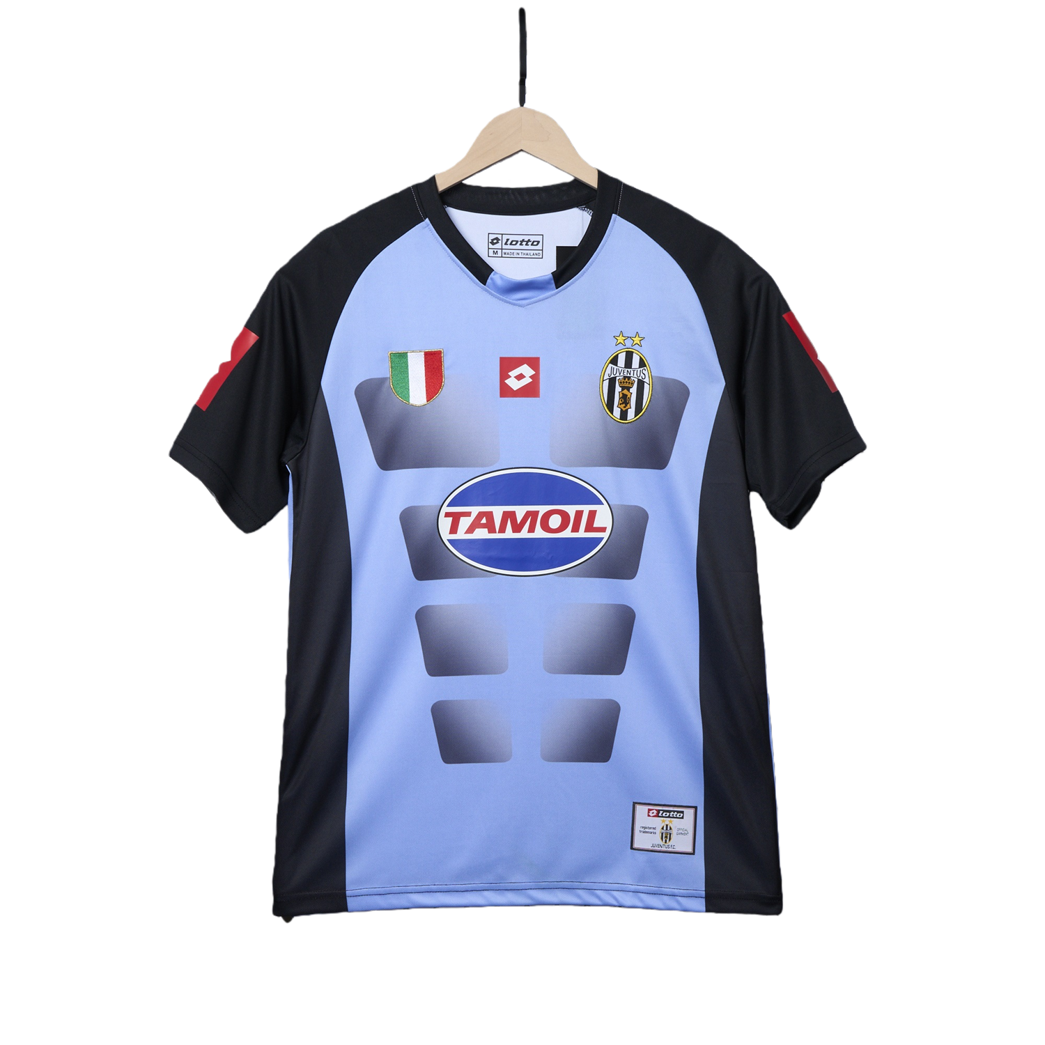TKH-turbokithub-Retro Juventus 2002-03 Blue Goalkeeper Jersey