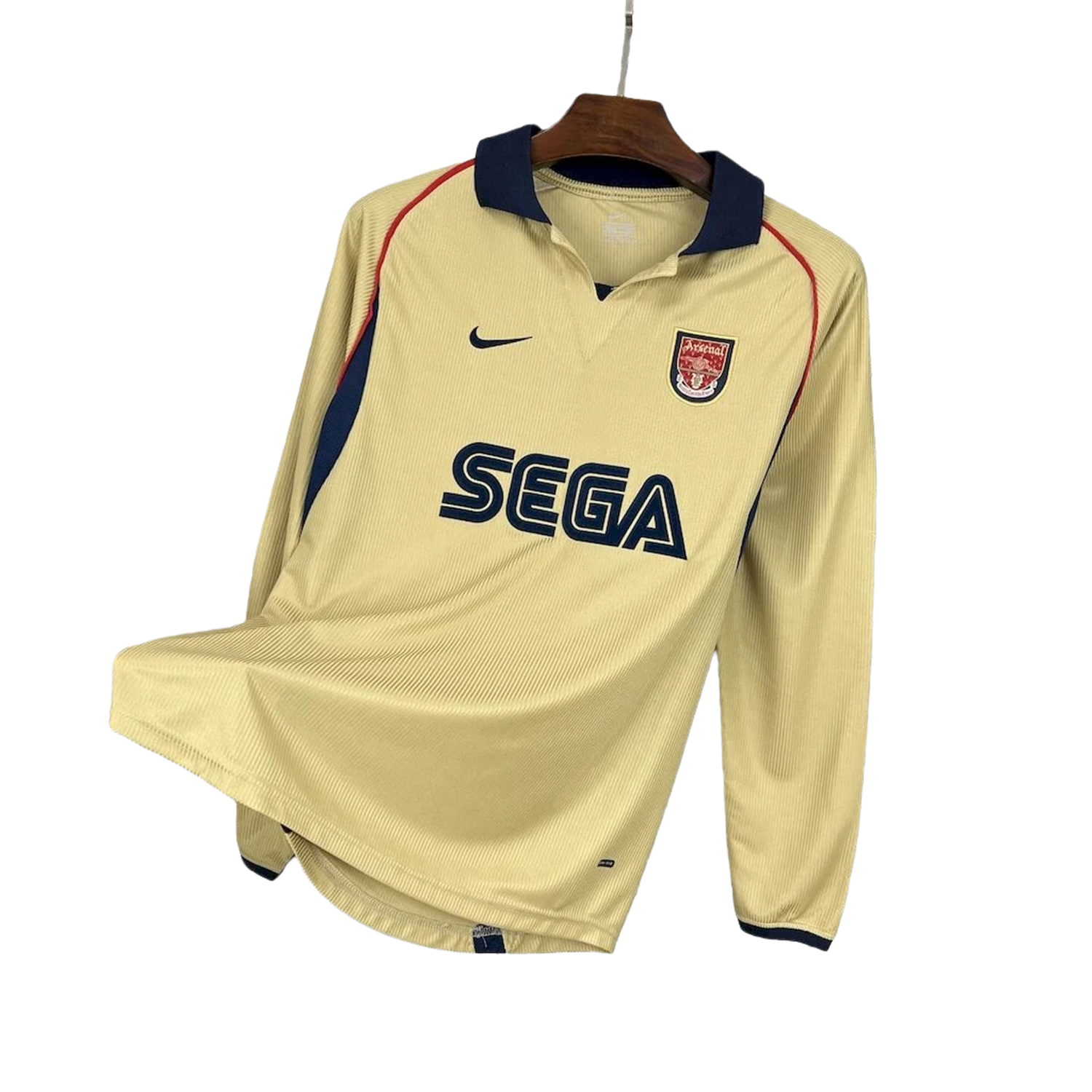 TKH-turbokithub-Retro Arsenal 2001-02 Away Long Sleeves Jersey