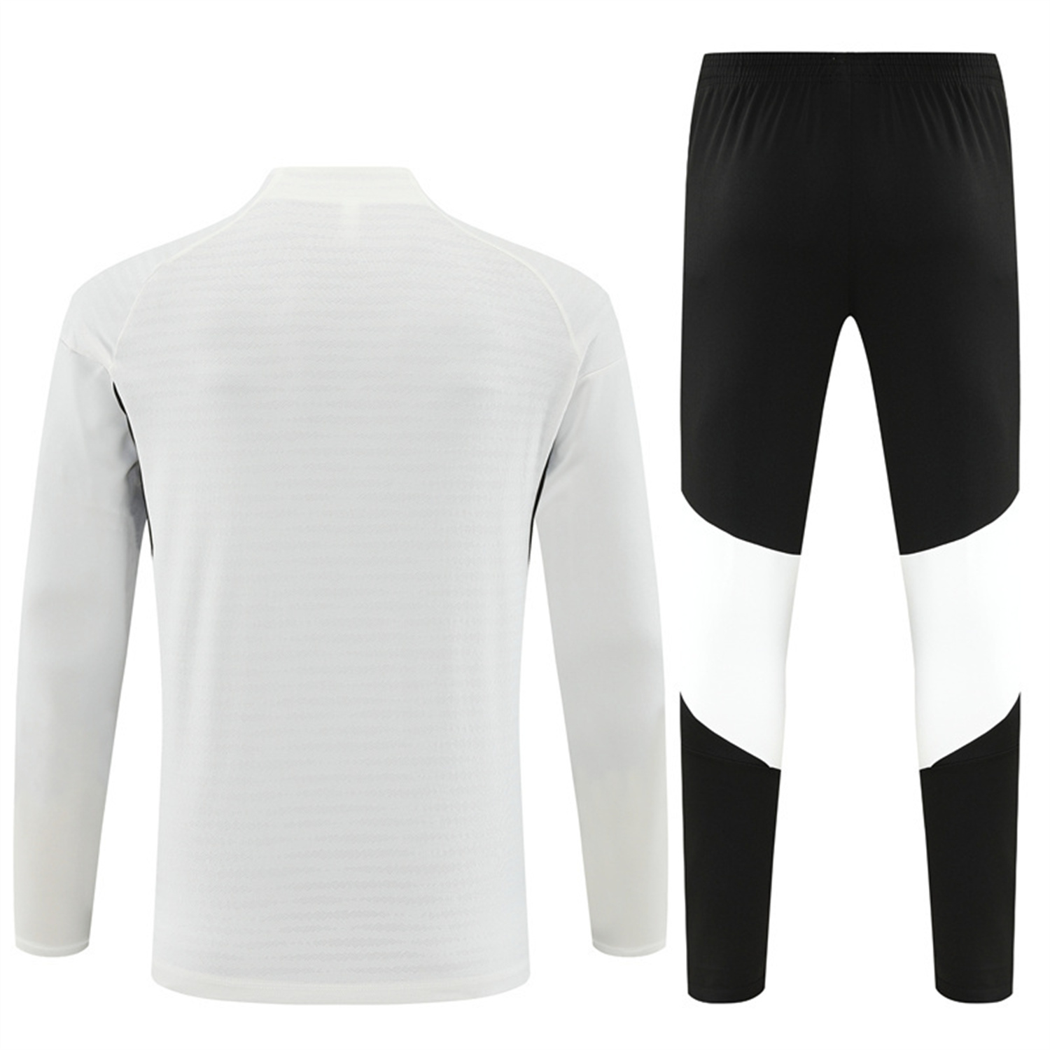 TKH-turbokithub-Liver.pool 25-26 Kids Long Sleeve Training Set - Player Version - White Top & Black Pants