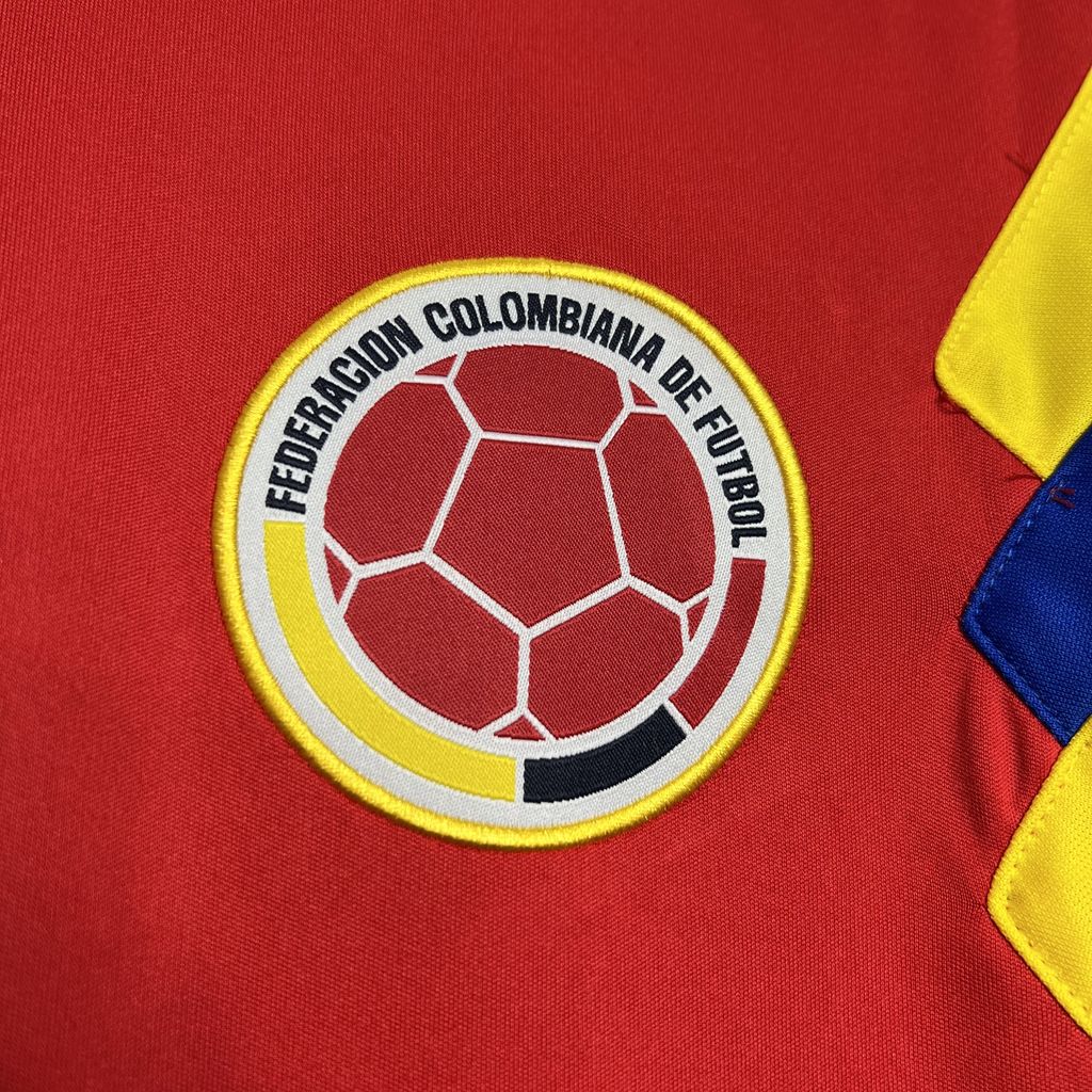 TKH-turbokithub-Retro Colombia 1990 Away Jersey