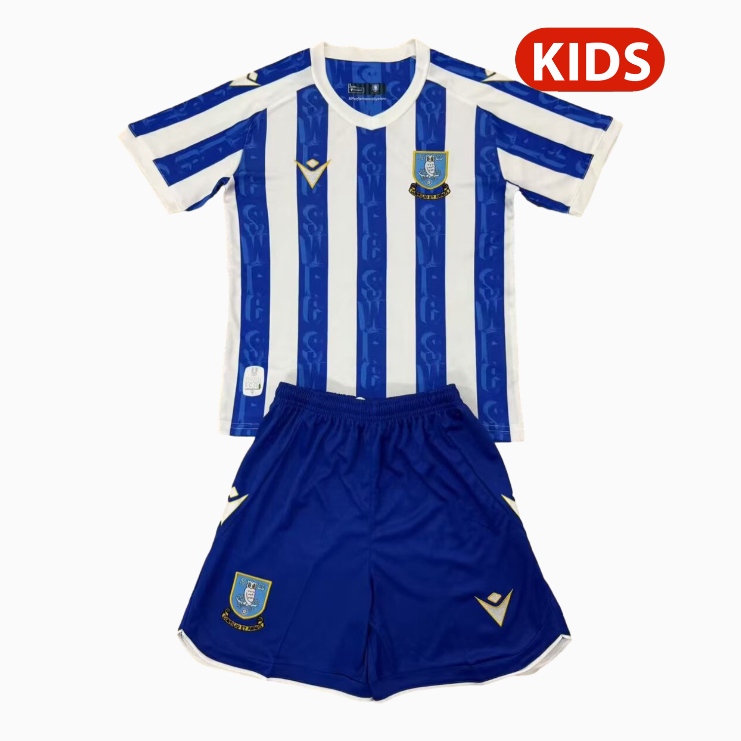 TKH-turbokithub-Sheffield Wednesday 25-26 Home Kids Kit