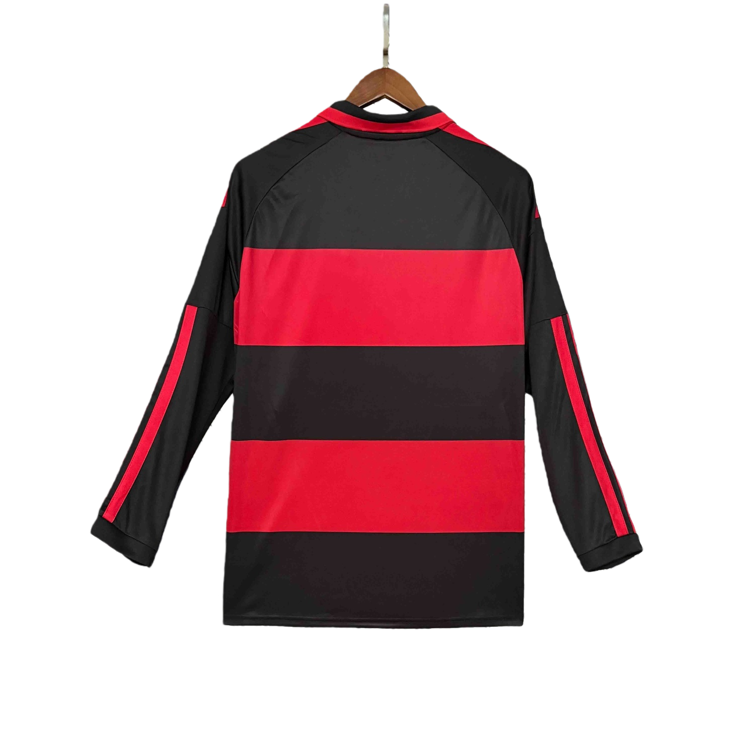 TKH-turbokithub-Flamengo 26-27 Home Long Sleeves Unsponsored Jersey - Fans Version