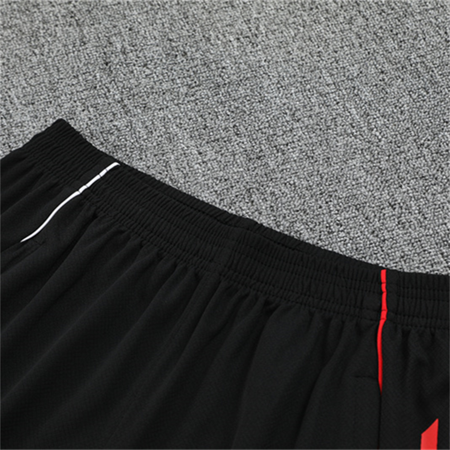 TKH-turbokithub-Ajax 25-26 Short-Sleeve Training Set - Black Top and Black Shorts