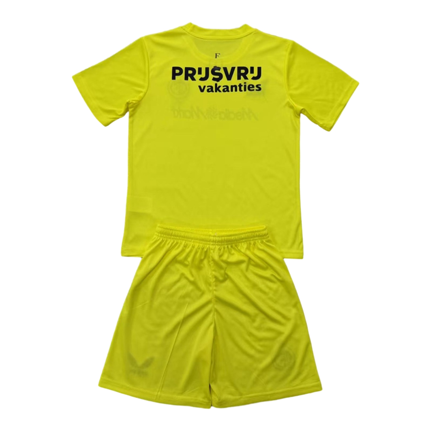 TKH-turbokithub-Feyenoord 25-26 Yellow Goalkeeper Kids Kit