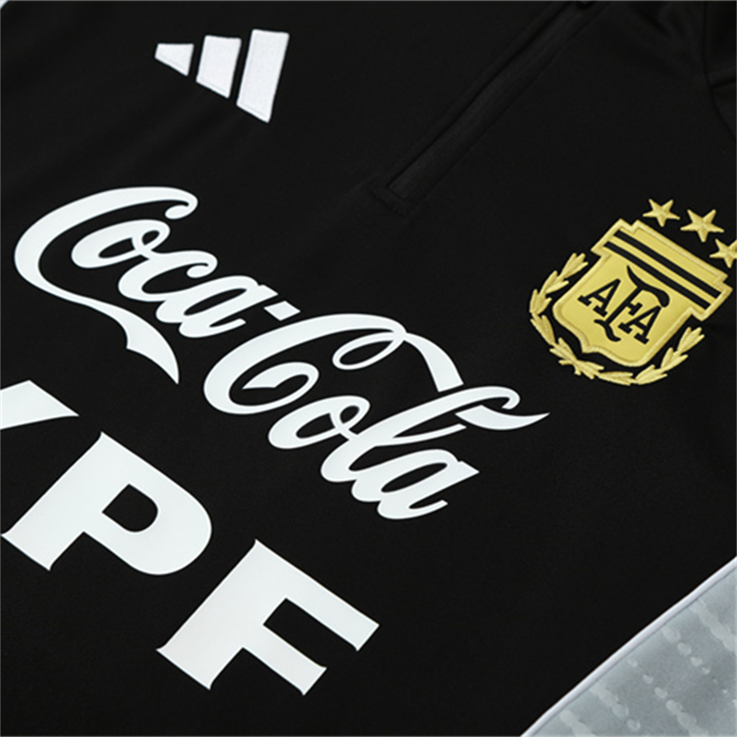 TKH-turbokithub-Argentina 25-26 Kid Long Sleeves Training Set - Black Top & Black Pants