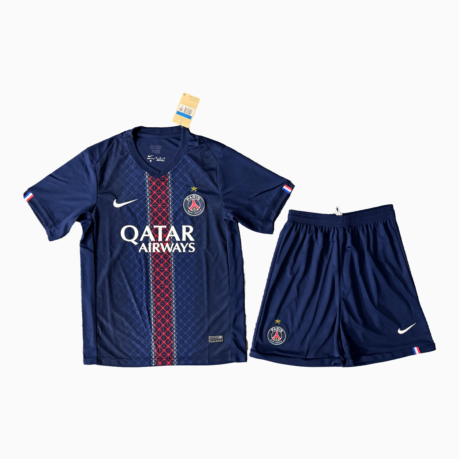 TKH-turbokithub-Paris Saint-Germain PSG 25-26 Home Men's Adult Jersey Set - Fans Version